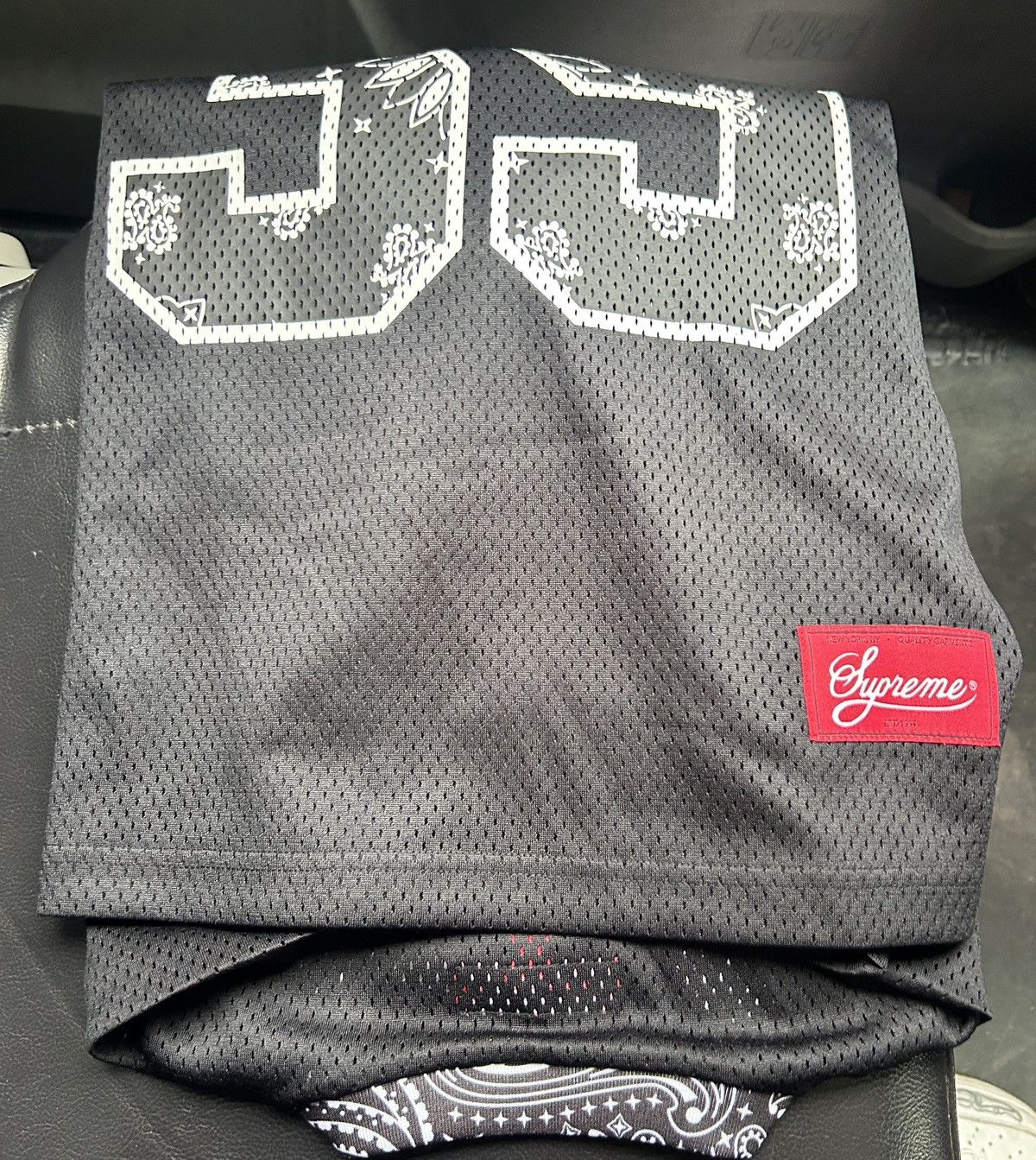 ナ*ー様 【Supreme】Bandana Football Jersey XL 23F548CA-AF6C-45CA-9776-