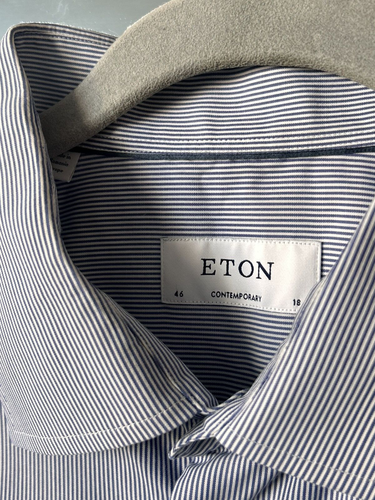 Eton Vintage shirt Eton size medium blue Size US M / EU 48-50 / 2 - 3 Thumbnail