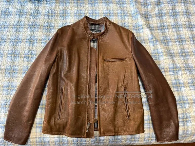 Schott Schott NYC classic black biker leather jacket Size US L / EU 52-54 / 3 - 1 Thumbnail