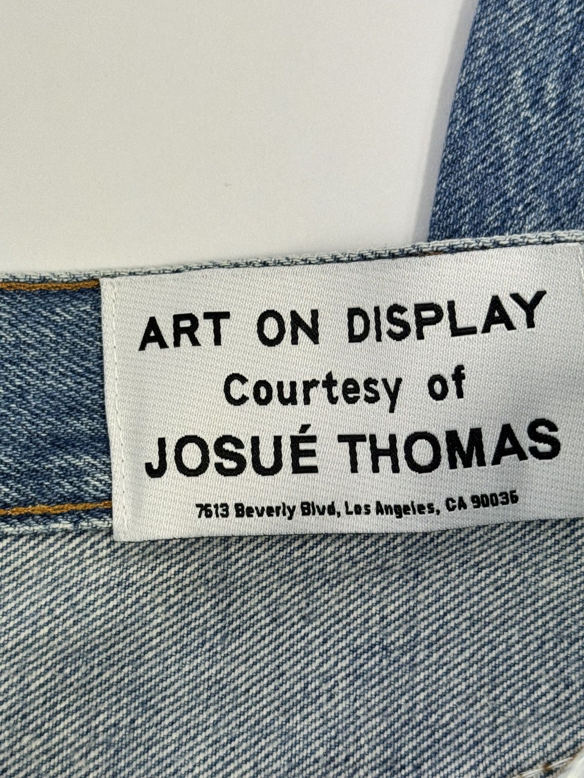 Gallery Dept. x LEVI’S DISTRESSED JEANS Size US 34 / EU 50 - 6 Thumbnail