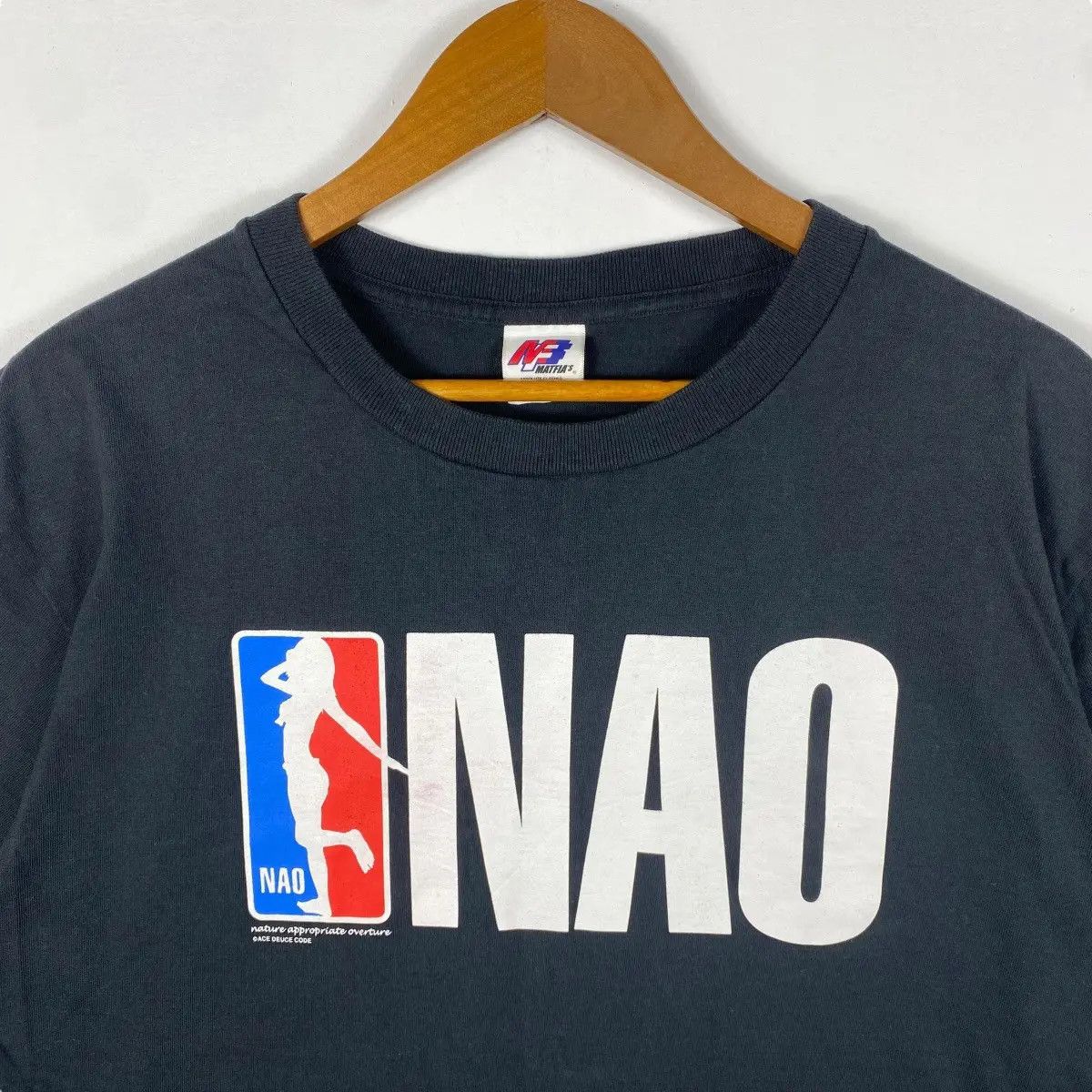 Japanese Brand Vintage NAO Nature Appropriate Overture Graphic Tee Shirt Size US XL / EU 56 / 4 - 2 Thumbnail