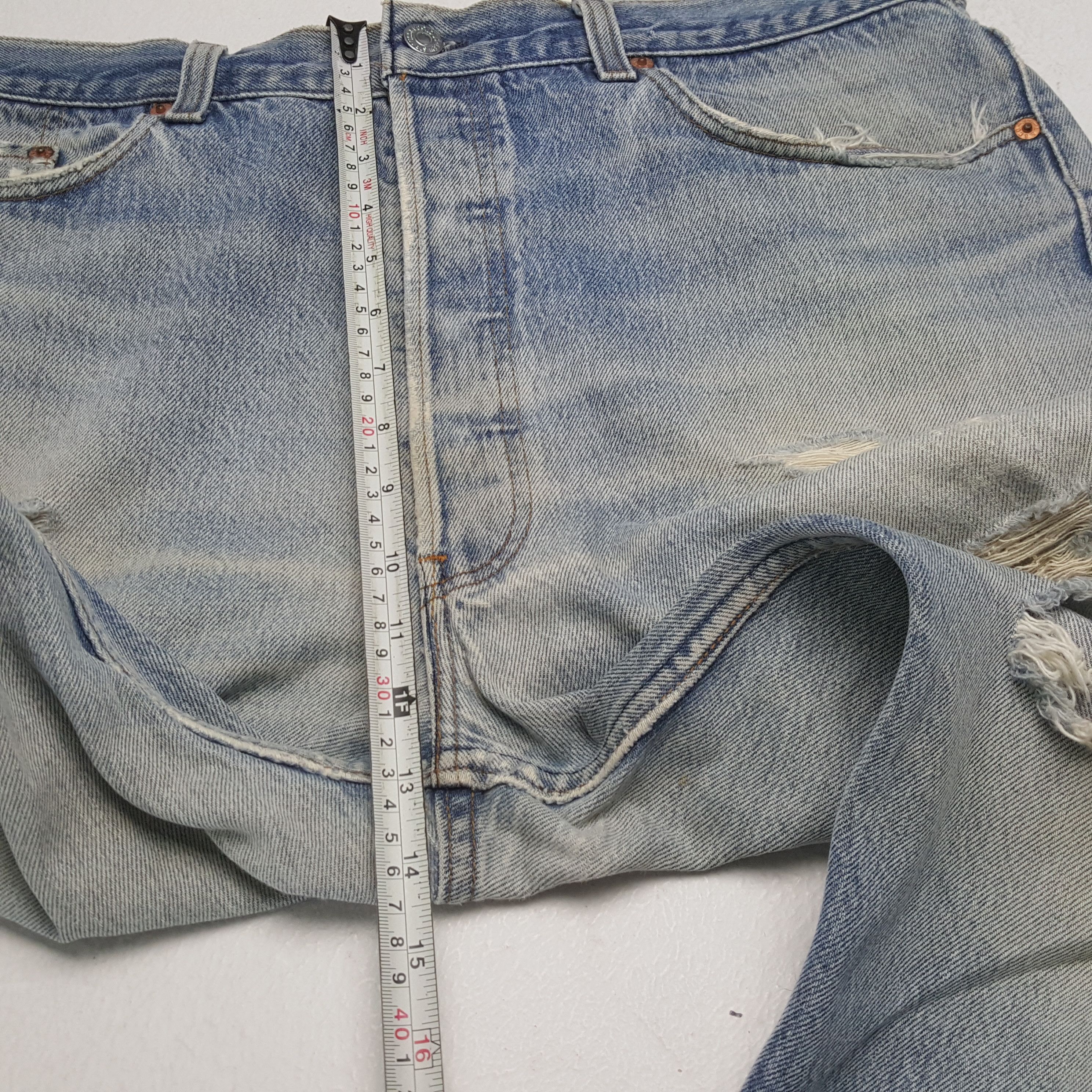 Japanese Brand × Levi's × Vintage LEVI'S Distressed Jeans Fashion Streetwear Style Size US 36 / EU 52 - 8 Thumbnail