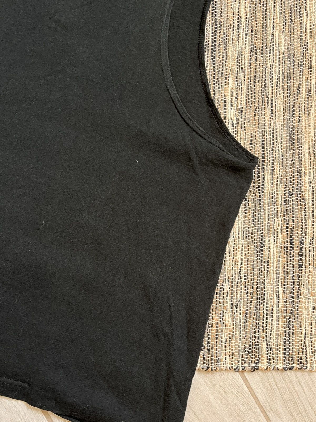 Nike × Vintage Vintage Nike Tshirt Black Made in USA tee minimalistic Size US M / EU 48-50 / 2 - 8 Thumbnail