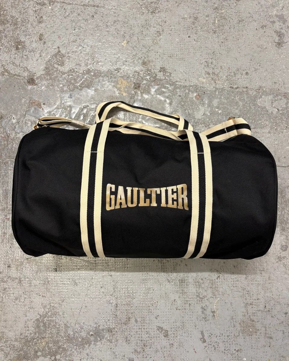 Jean Paul Gaultier Black Sport Boxing Bag