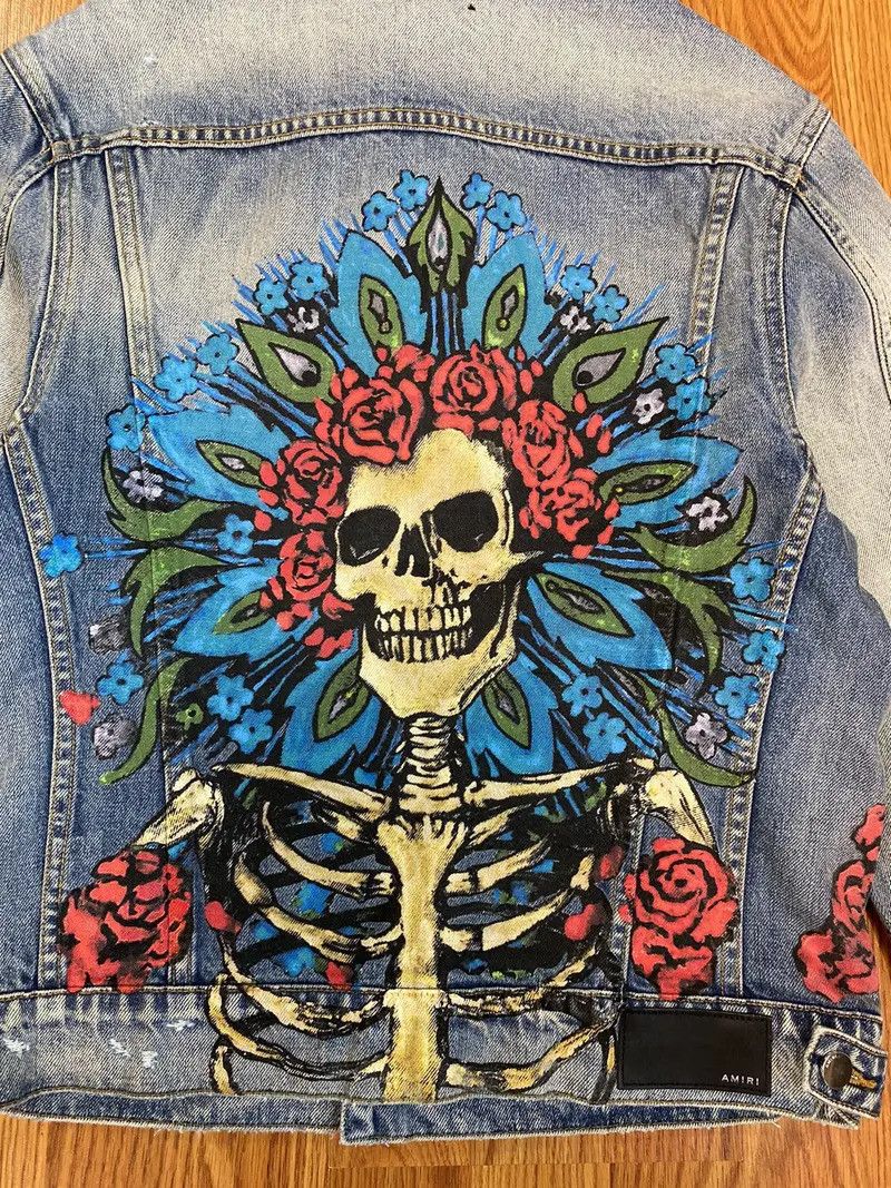 Amiri Mike Amiri Grateful Dead Denim Jacket Size US M / EU 48-50 / 2 - 4 Thumbnail