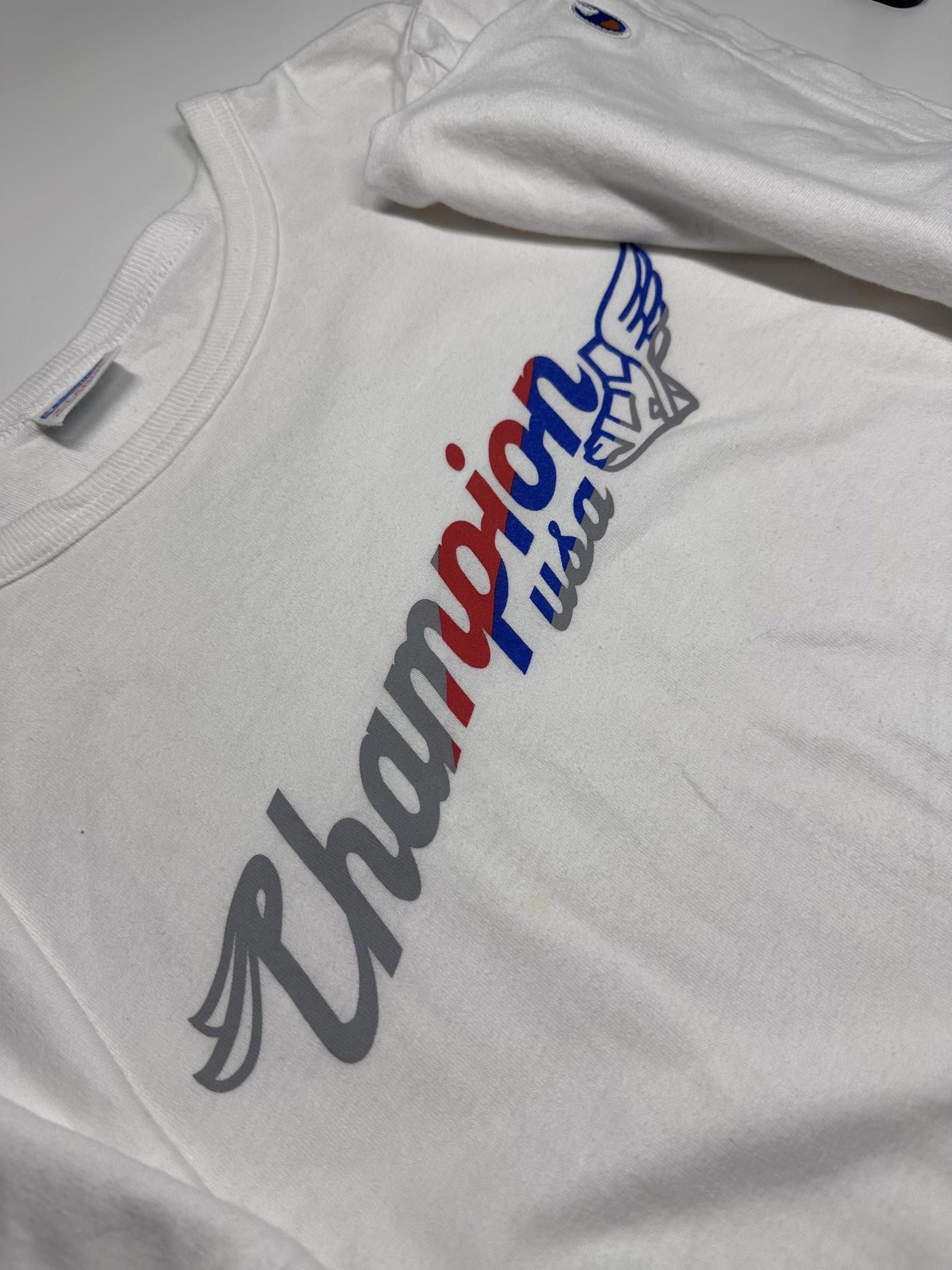 Champion Champion USA Vintage Graphic T-Shirt Size US XL / EU 56 / 4 - 5 Thumbnail