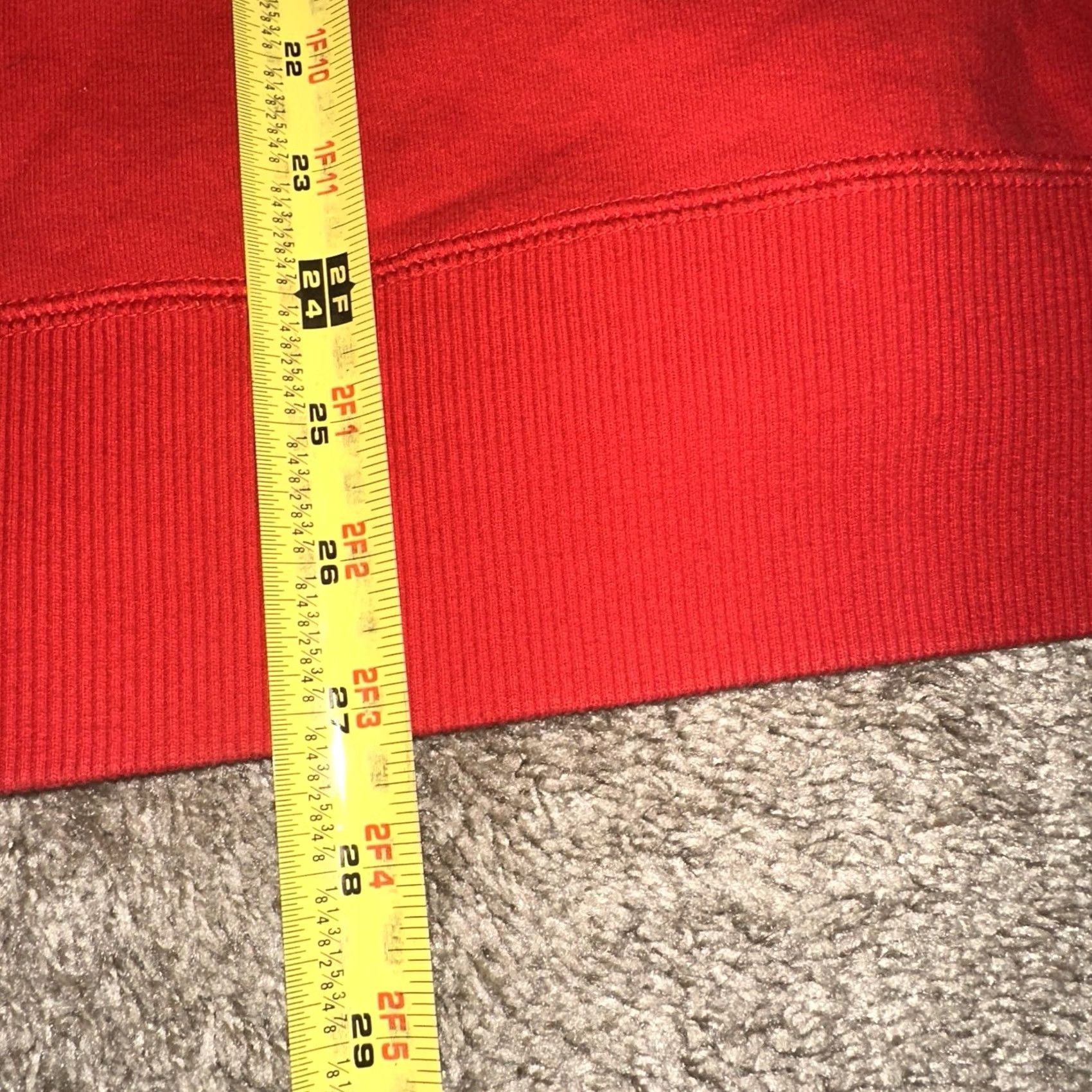 Nike VINTAGE Nike Sweatshirt Mens 2XL Crewneck Swoosh Logo Grunge Y2K Red Size US XXL / EU 58 / 5 - 8 Thumbnail