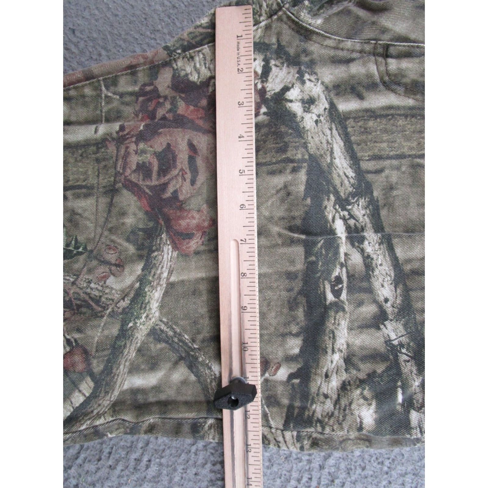 Vintage VINTAGE Mossy Oak Break Up Infinity Camo Straight Leg Jeans Mens 38x32 Hunting Size US 38 / EU 54 - 7 Thumbnail