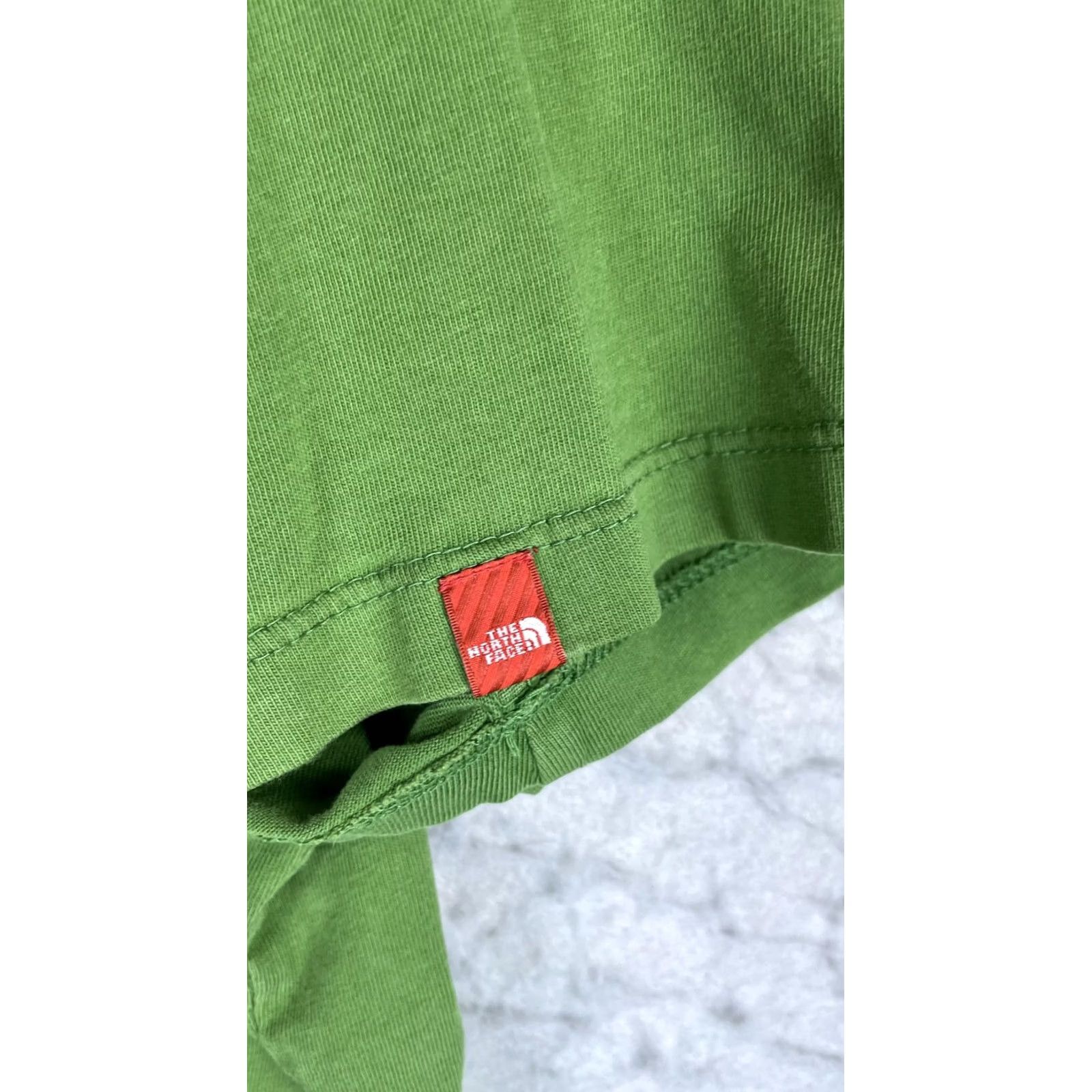 The North Face The North Face Polo Shirt Mens 2XL Green Solid Logo Short Sleeve Casual Knit Size US XXL / EU 58 / 5 - 3 Thumbnail
