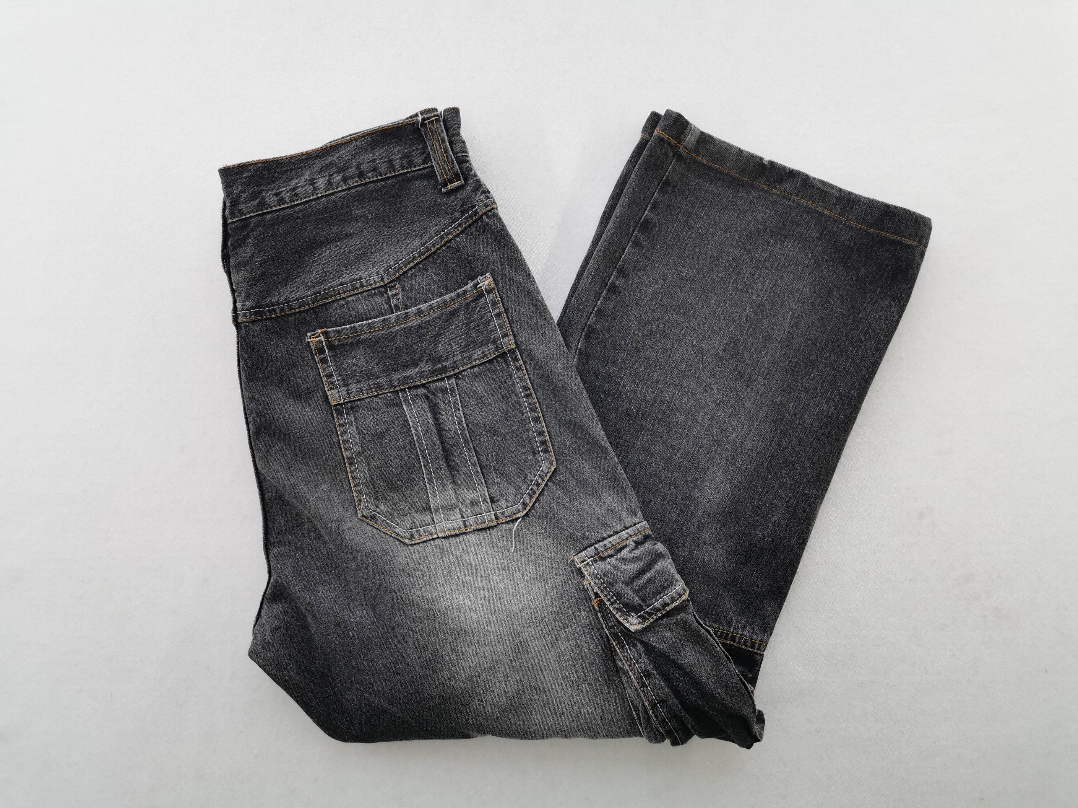Vintage Vintage Size XL Piko Surf Denim Cargo Pants Waist 36 Size US 36 / EU 52 - 4 Thumbnail