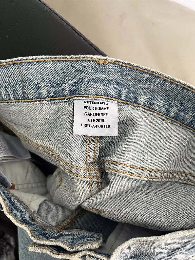 Vetements Vetements SizeXS ss19 Patchwork Jeans with Levi's Size US 30 / EU 46 - 5 Thumbnail