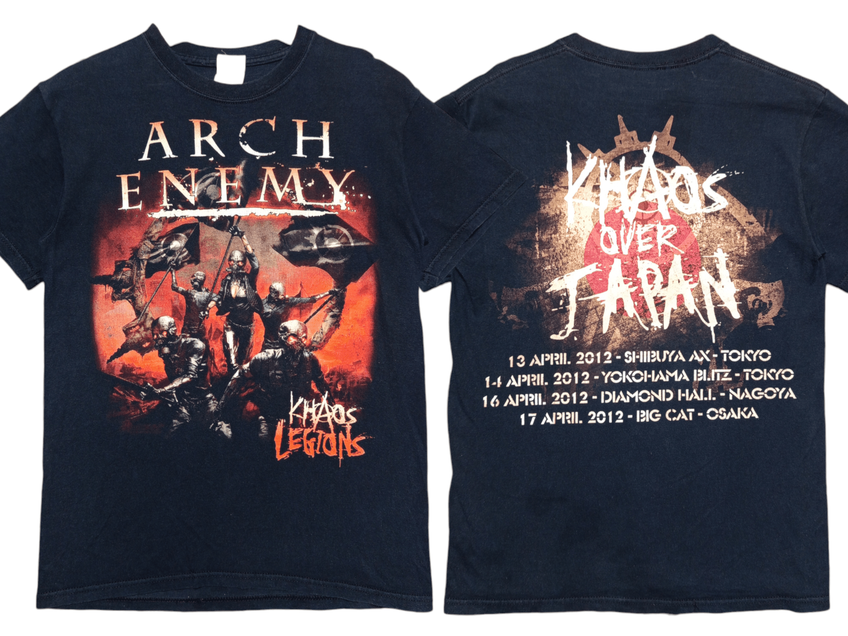 Vintage Vintage Arch Enemy Khaos Legions Japan Size US S / EU 44-46 / 1 - 1 Thumbnail