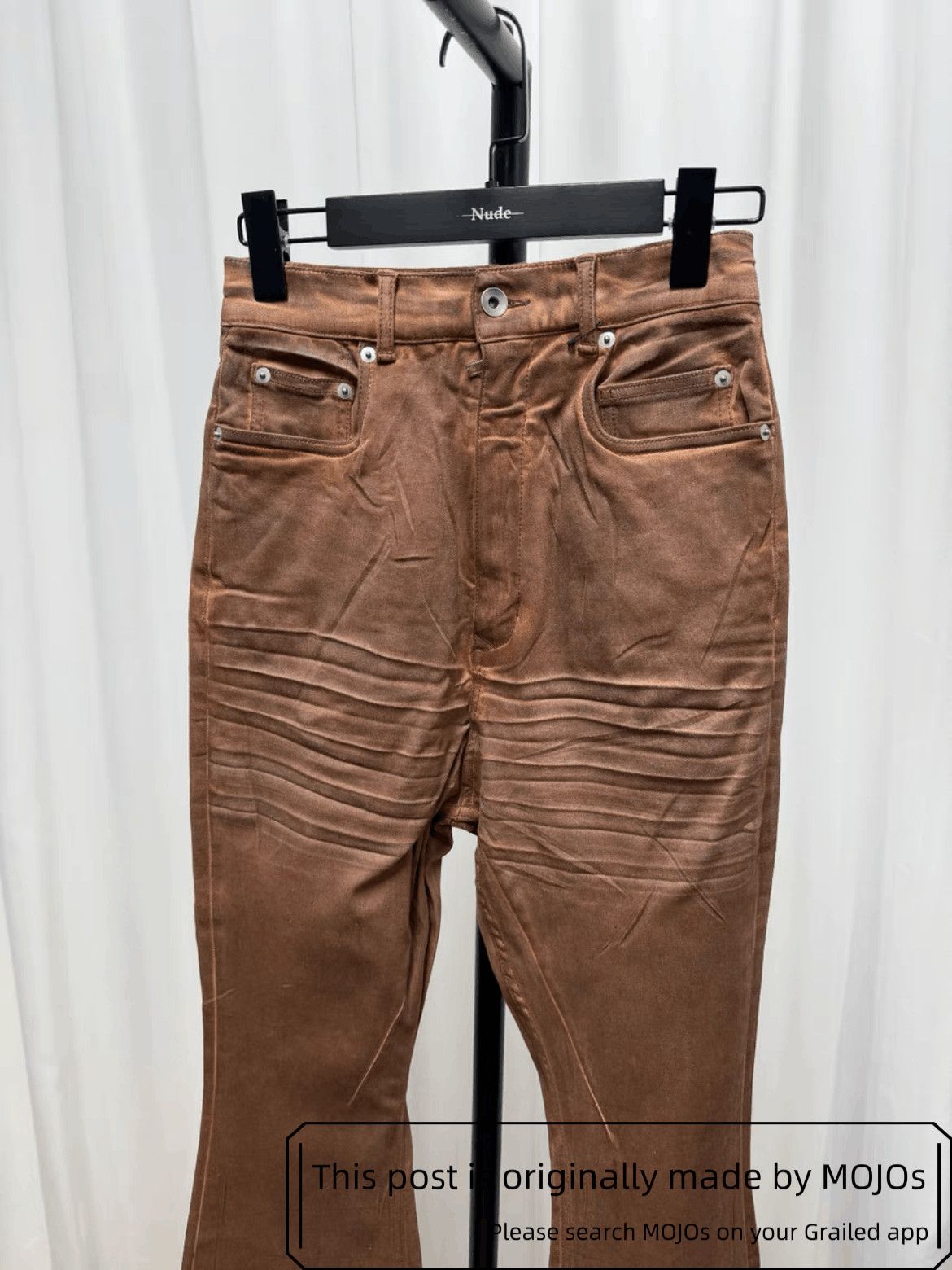 Rick Owens Rick Owens Mud Wash Bell Bottom Denim mojos 2354 Size US 28 / EU 44 - 2 Thumbnail