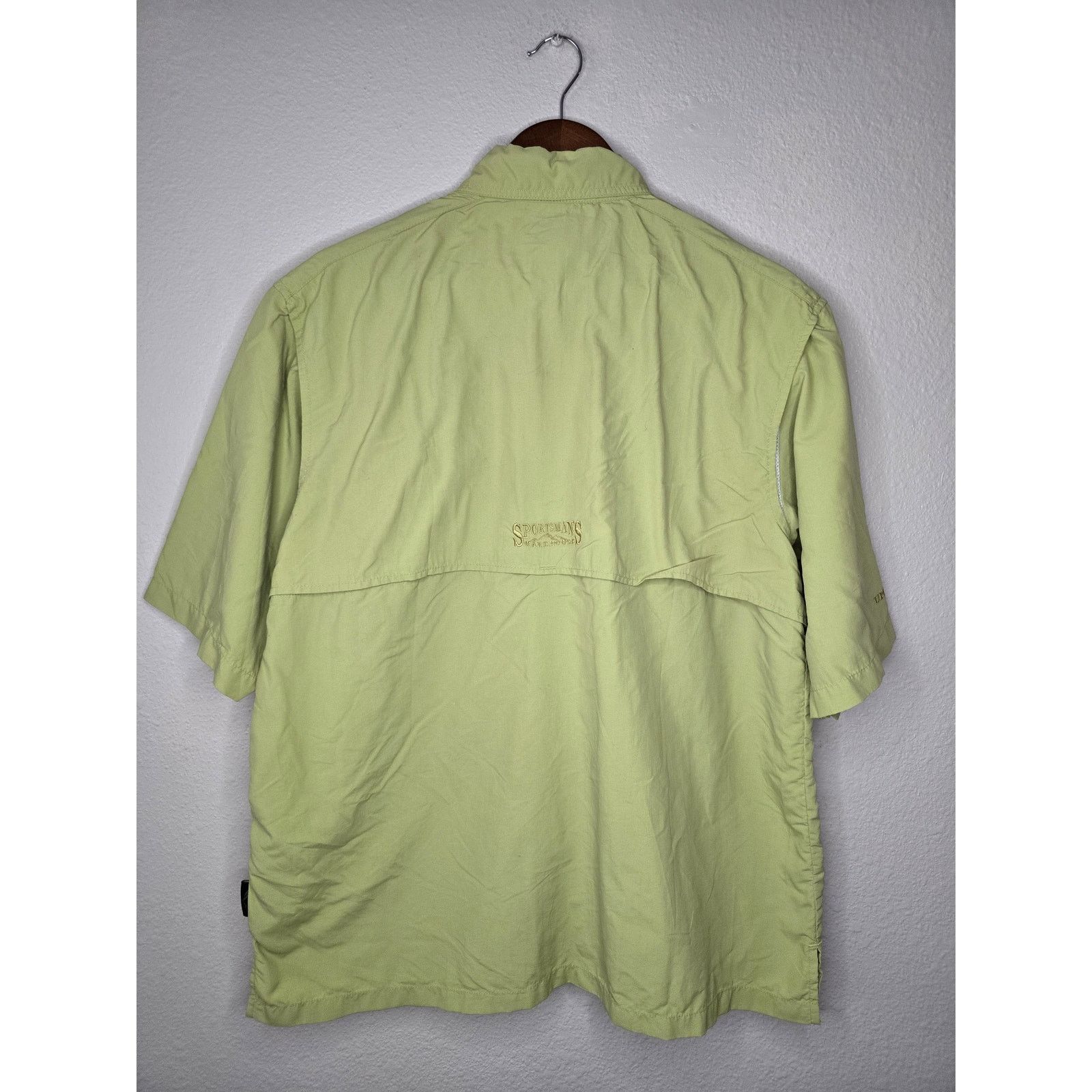 Vintage Sportsmans Outdoor Button Up Shirt Green M Short Sleeve Size US M / EU 48-50 / 2 - 10 Thumbnail