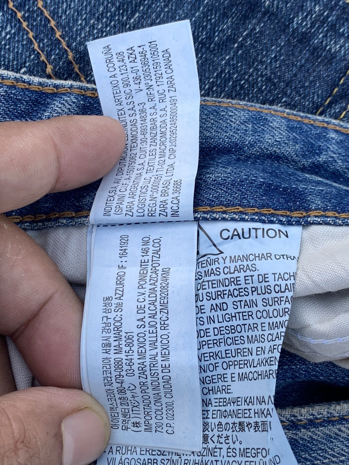 Zara BAGGY ZARA JEANS LIKE JNCO STYLE. Size US 32 / EU 48 - 8 Thumbnail