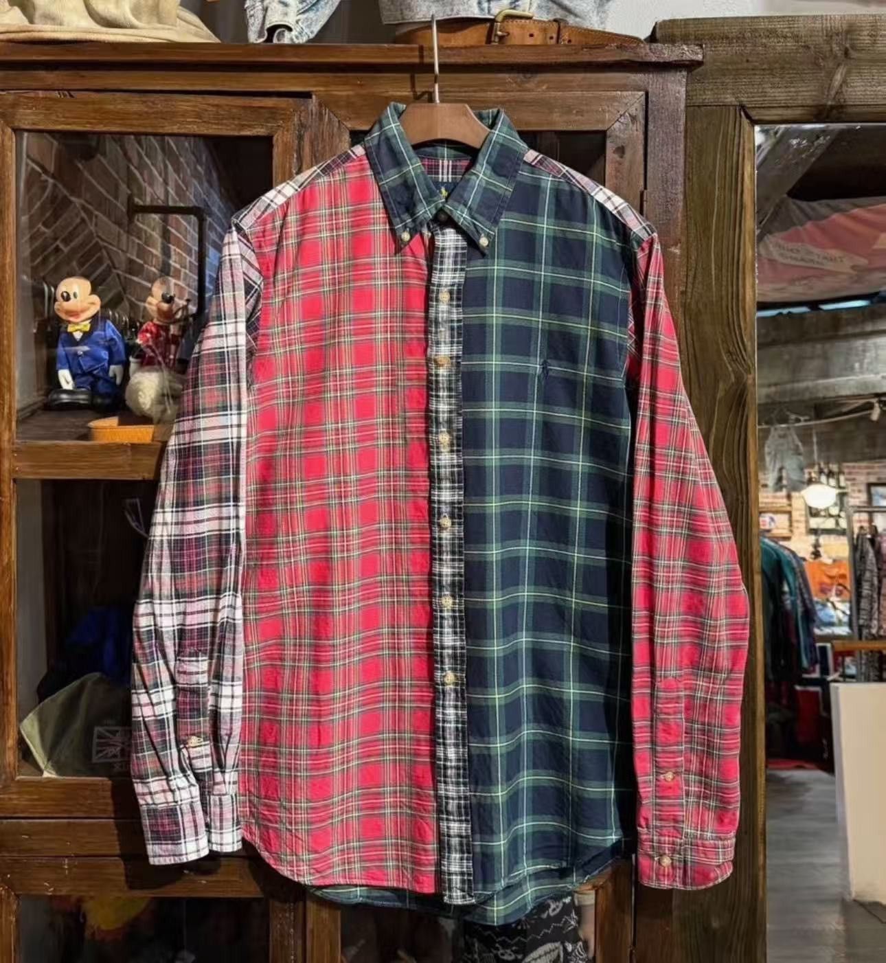 Ralph Lauren Vintage Ralph Lauren shirt, made of patchwork fabric. Size M / US 6-8 / IT 42-44 - 1 Thumbnail