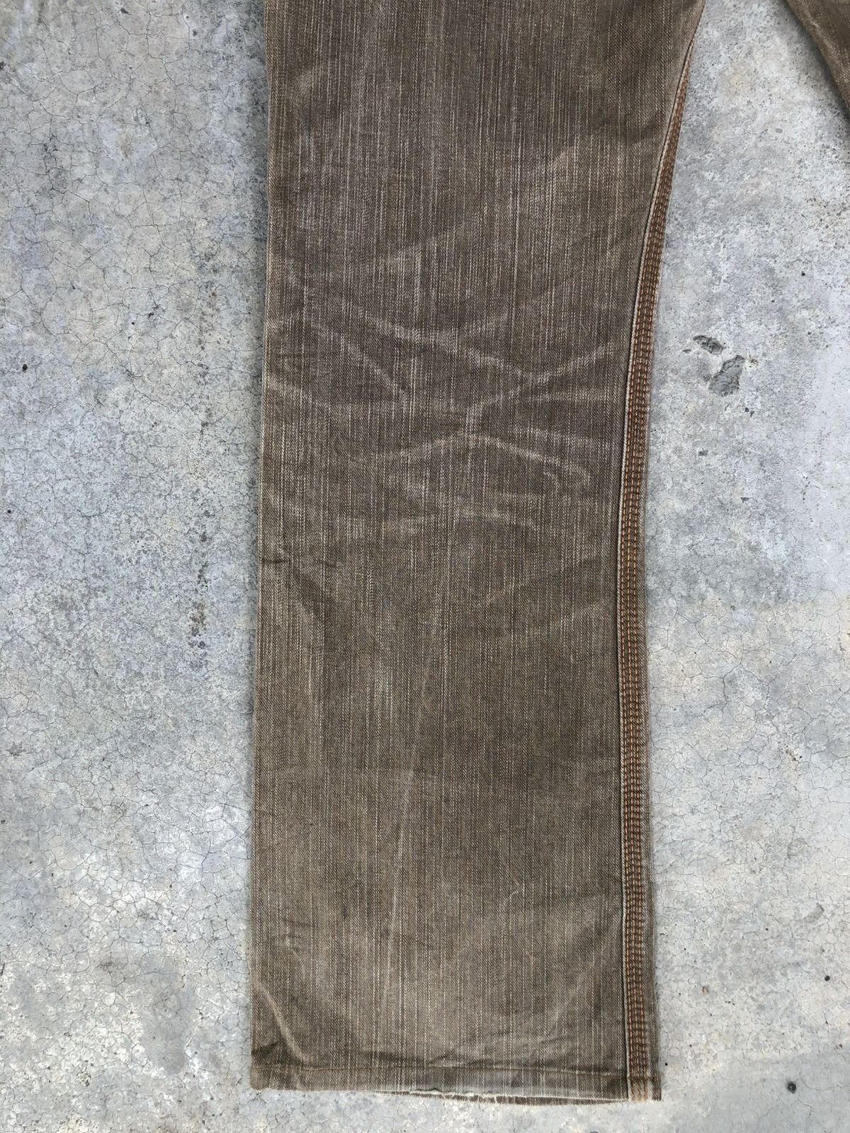 If Six Was Nine Japanese Edwin Exclusive Flared Jeans Distressed Bootcut Size US 33 - 11 Thumbnail