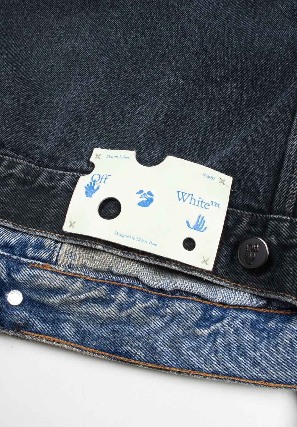Off-White Off-White Men Jacket Denim by Virgil Abolh Size S, S1190 Size US S / EU 44-46 / 1 - 7 Thumbnail