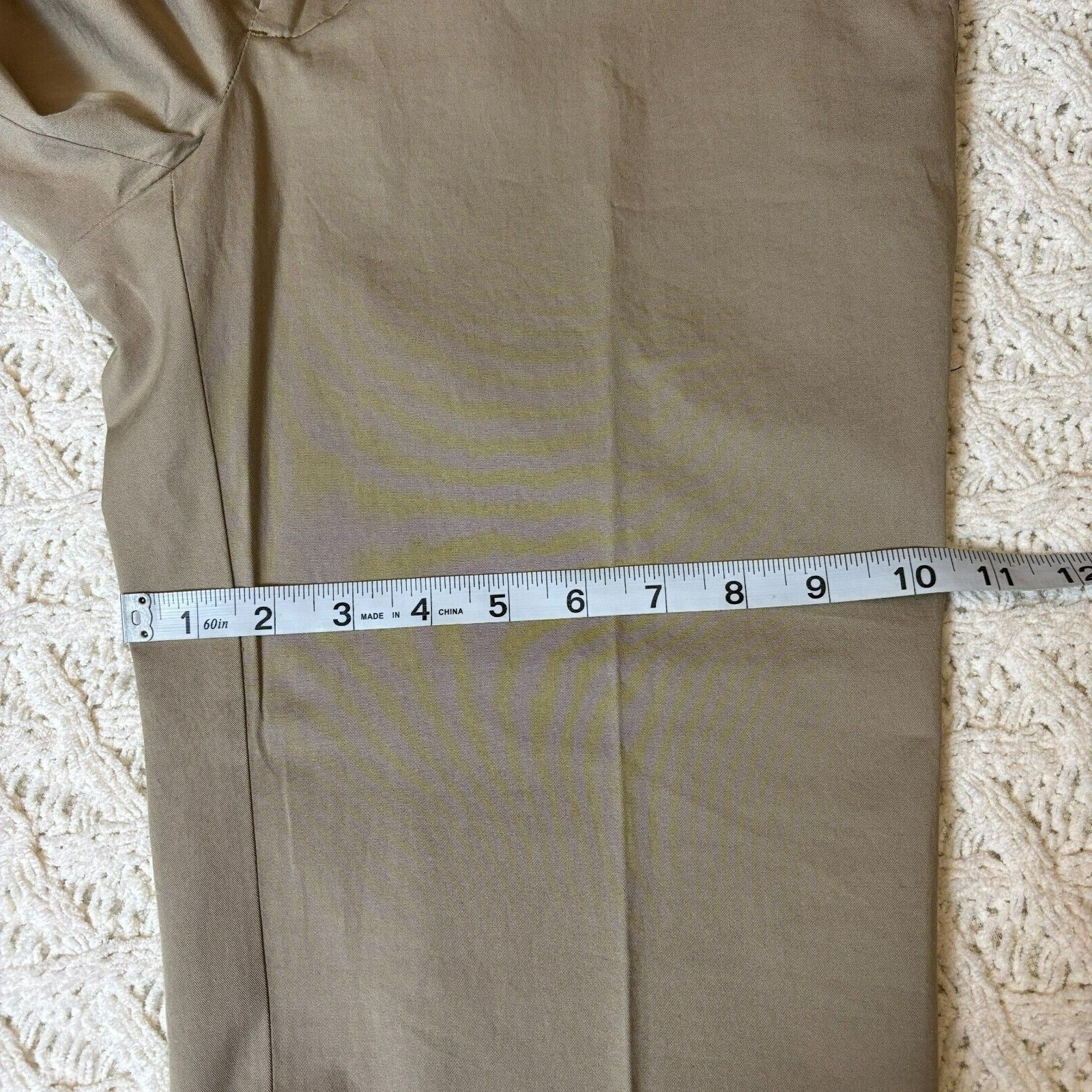 Lardini Lardini Men's Pants Sz 50 IT Beige Cotton Blend Chino Trouse Size US 40 / EU 56 - 10 Thumbnail