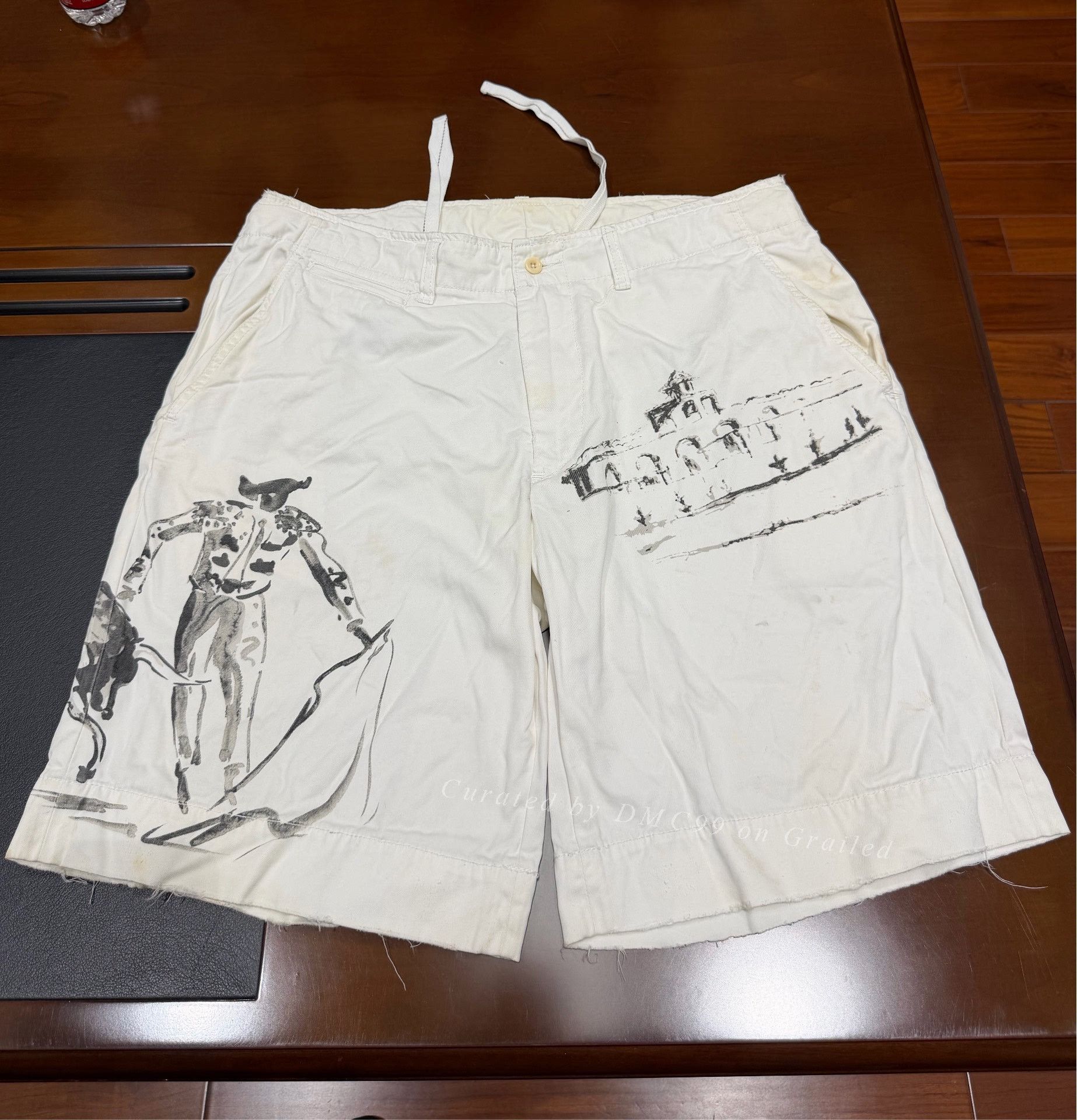 RRL Ralph Lauren Ralph Lauren RRL Bullfighting Shorts Size US 36 / EU 52 - 1 Thumbnail