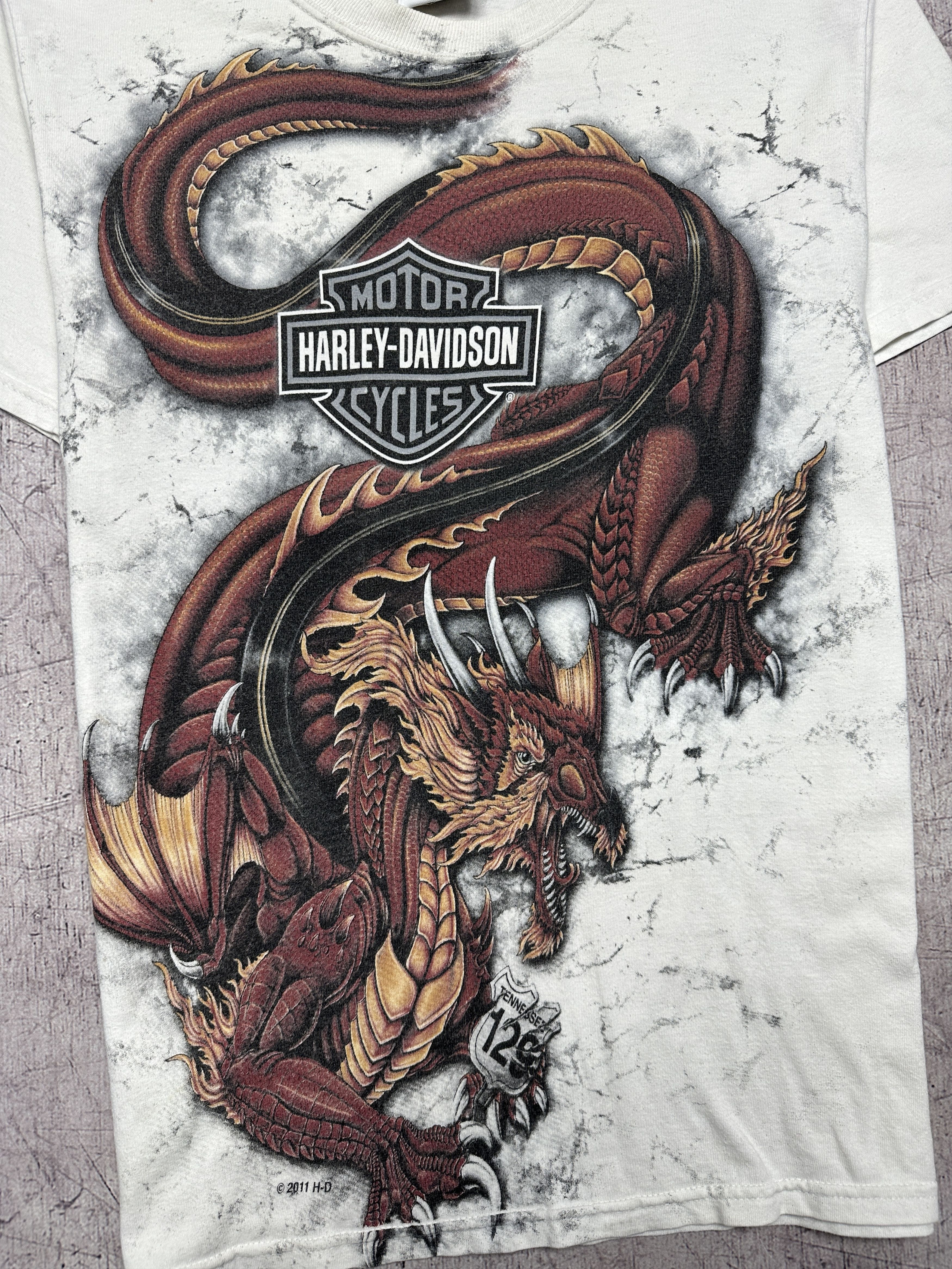 Harley Davidson Harley Davidson Smoky Mountain Vintage Mens T-Shirt Size US S / EU 44-46 / 1 - 3 Thumbnail