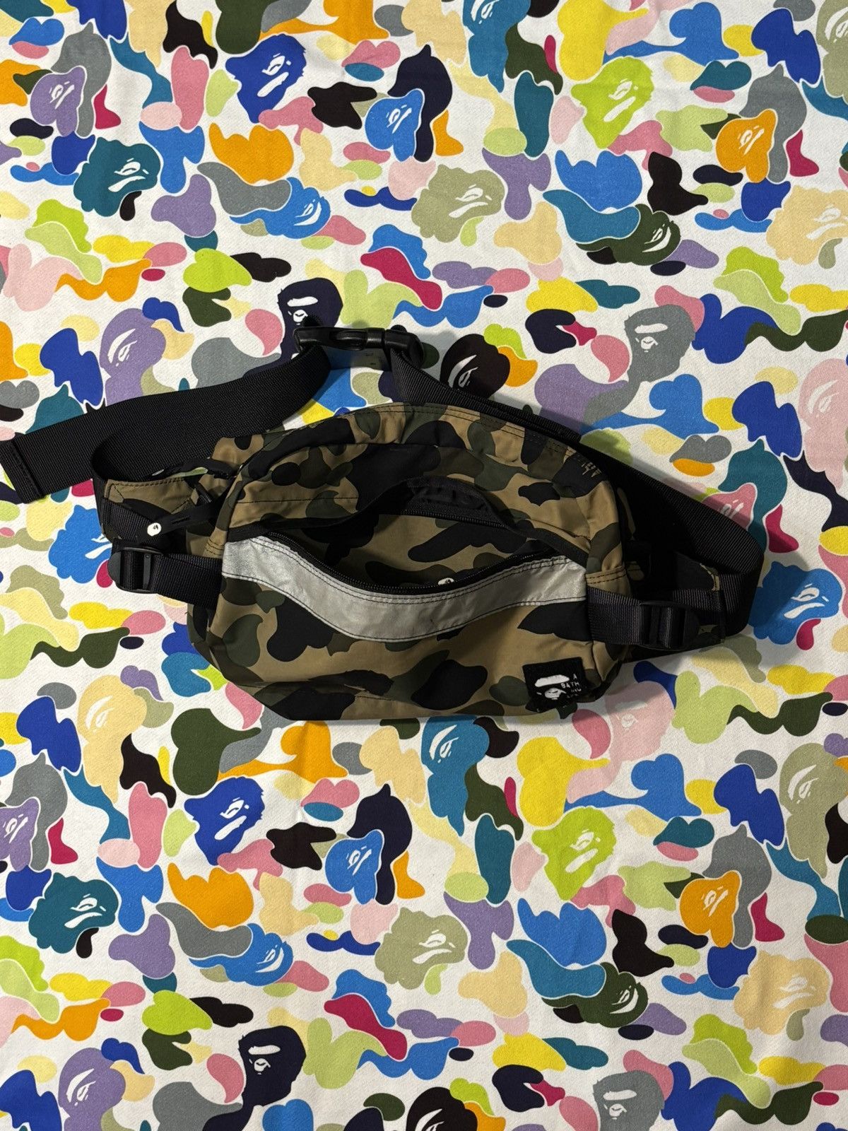 Bape 1st camo green bape crossbody bag /Fanny pack Size ONE SIZE - 2 Thumbnail