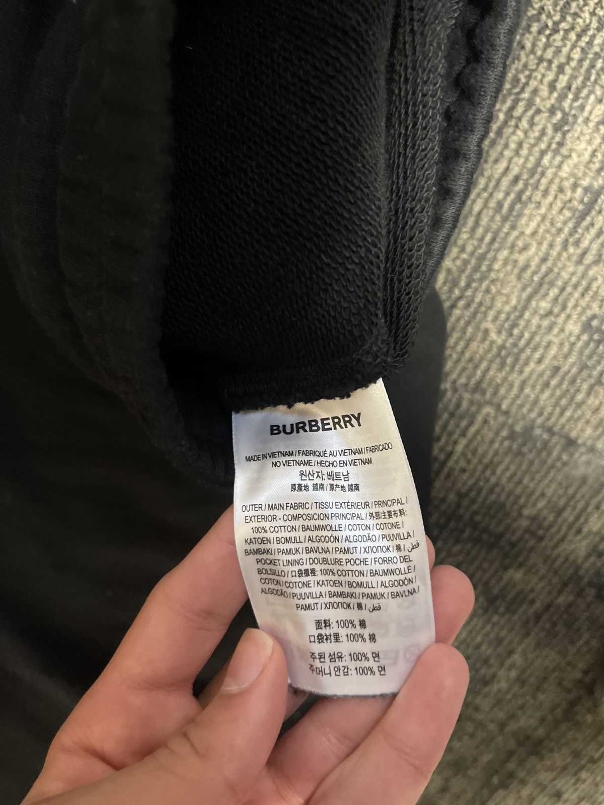 Burberry Black Burberry Emblem Sweatpants Size US 30 / EU 46 - 5 Thumbnail