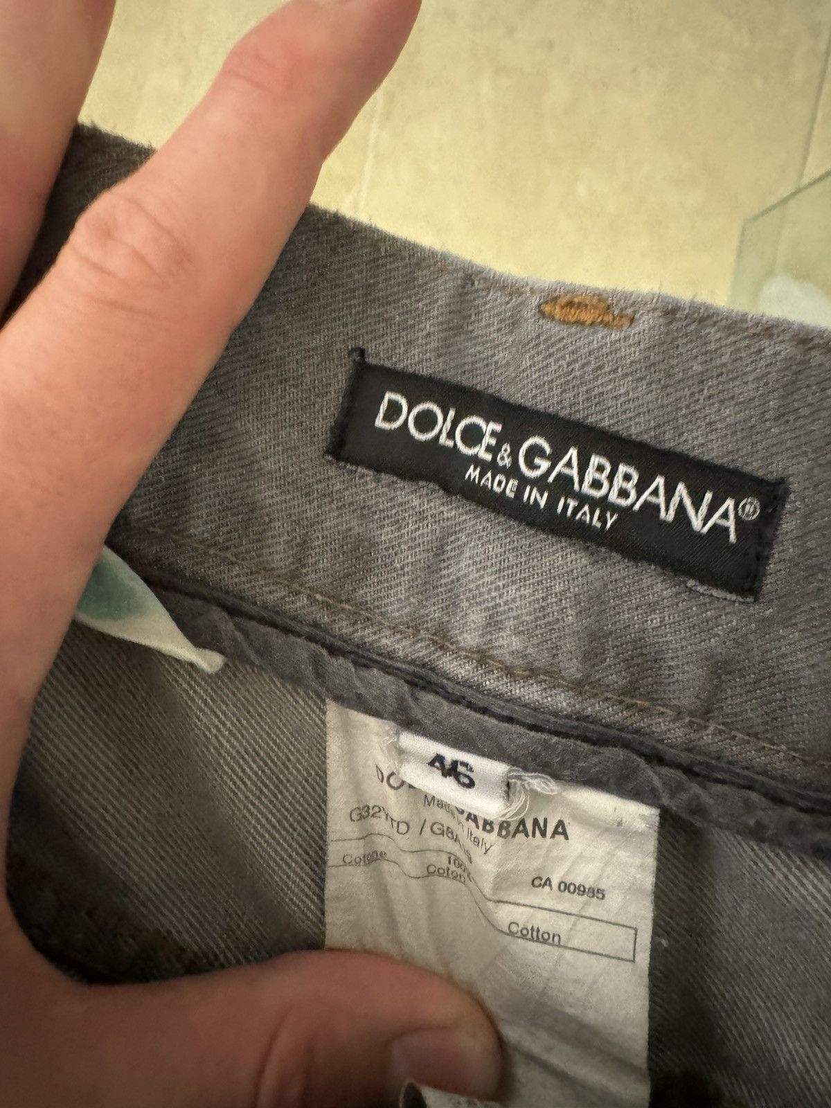 Dolce & Gabbana Dolce & Gabbana Vintage denim Size US 29 - 2 Thumbnail