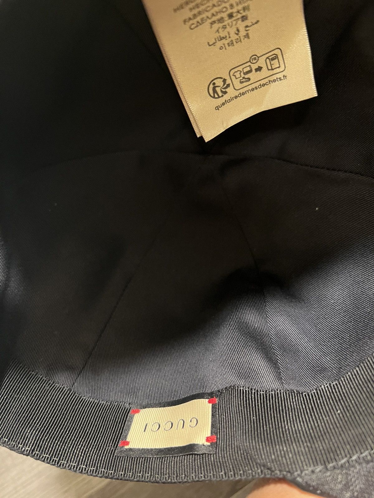 Gucci ORIGINAL GG CANVAS BASEBALL HAT WITH WEB Size ONE SIZE - 8 Thumbnail