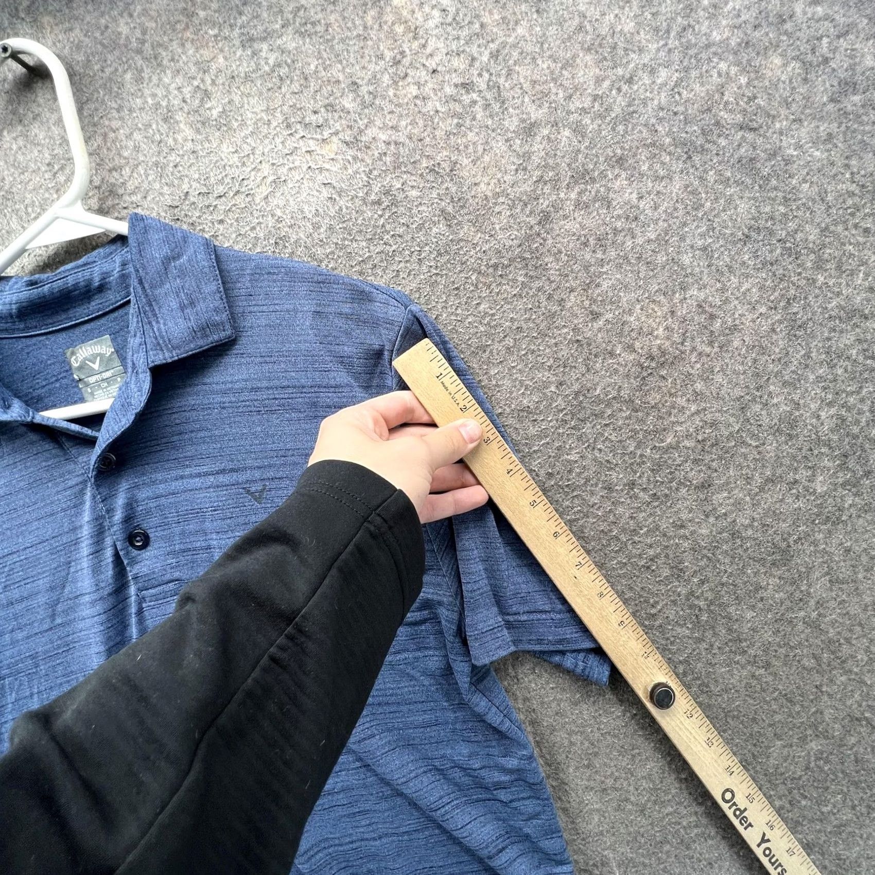 Callaway Callaway Polo Shirt Mens Small Blue Stripe Opti-Dri Golf Short Sleeve Casual Polo Shirt Mens Small Blue Stripe Opti-Dri Golf Short Sleeve Casual Size US S / EU 44-46 / 1 - 3 Thumbnail