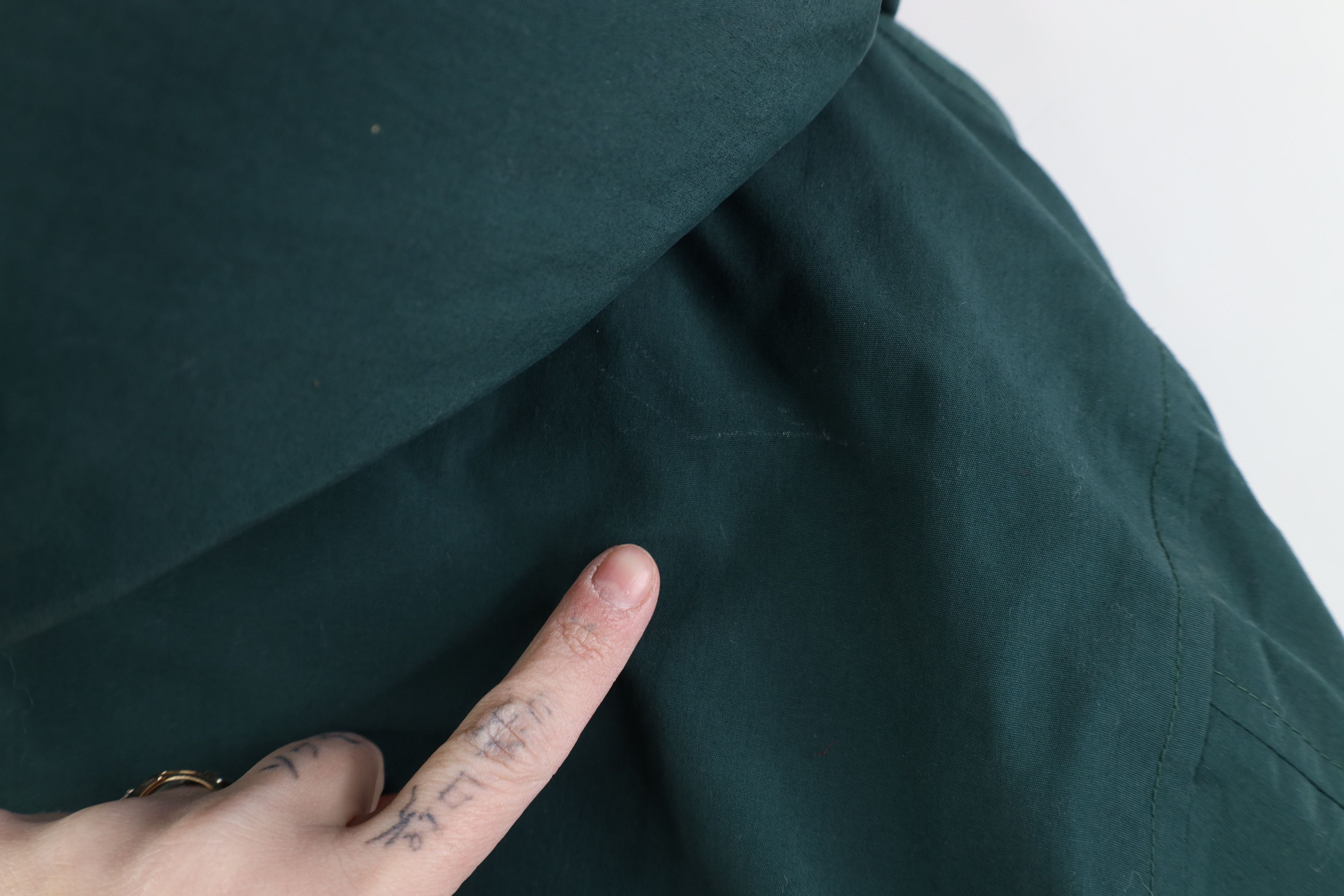 Eddie Bauer Vintage 90s Eddie Bauer Duck Down Hooded Parka Jacket Green Size S / US 4 / IT 40 - 14 Thumbnail