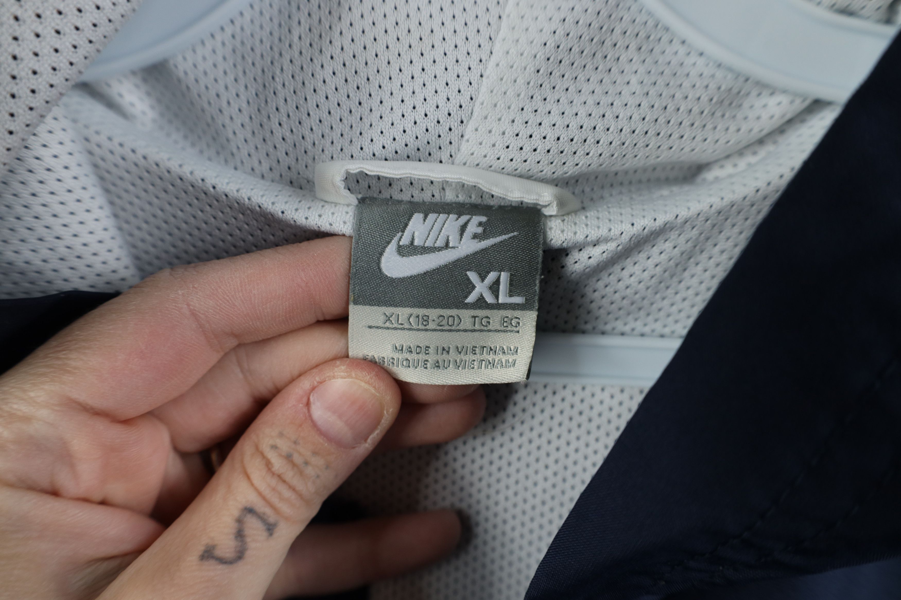 Nike Vintage Y2K Nike Scott Mini Swoosh Hooded Windbreaker Jacket Size XL / US 12-14 / IT 48-50 - 7 Thumbnail