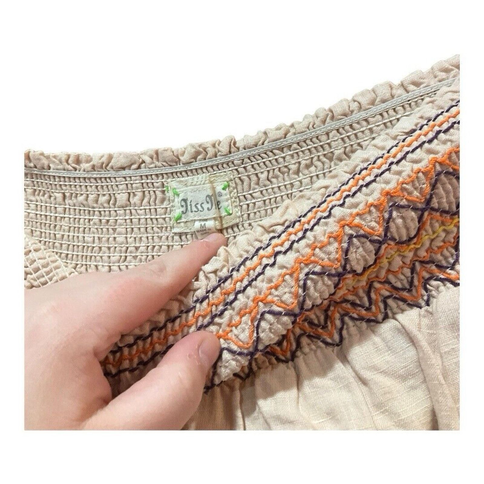 Miss Me Miss Me Embroidered Skirt Size 30" / US 8 / IT 44 - 3 Thumbnail
