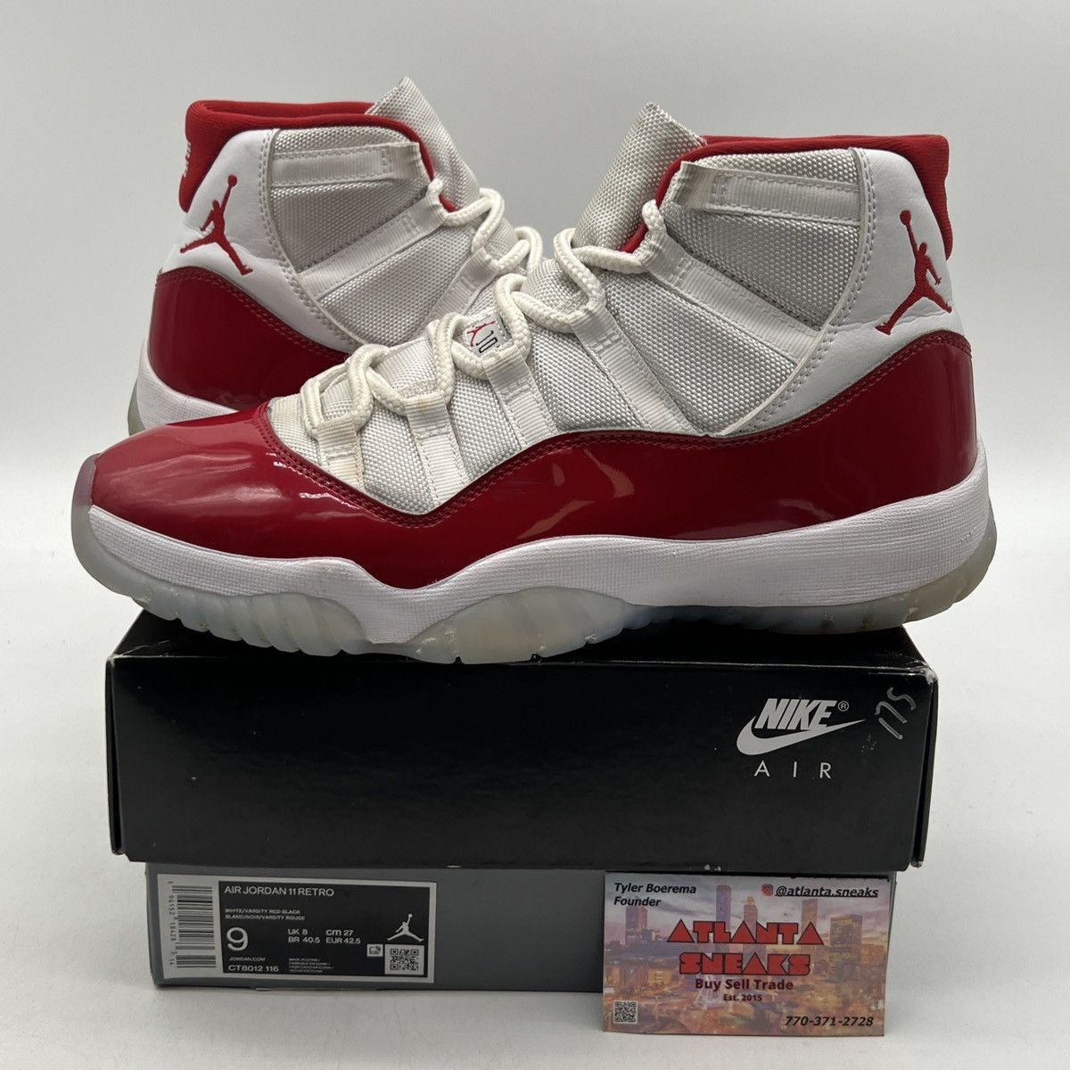 Jordan Brand Air Jordan 11 Cherry Size US 9 / EU 42 - 1 Thumbnail