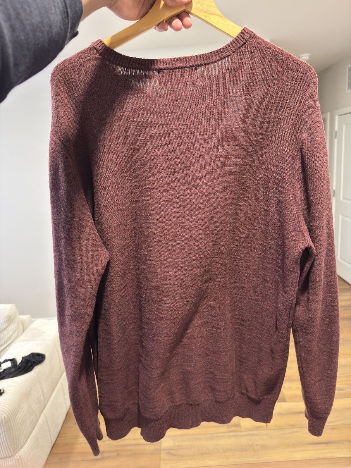Other Burgundy Luca Centurion Sweater XL Size US XL / EU 56 / 4 - 3 Thumbnail