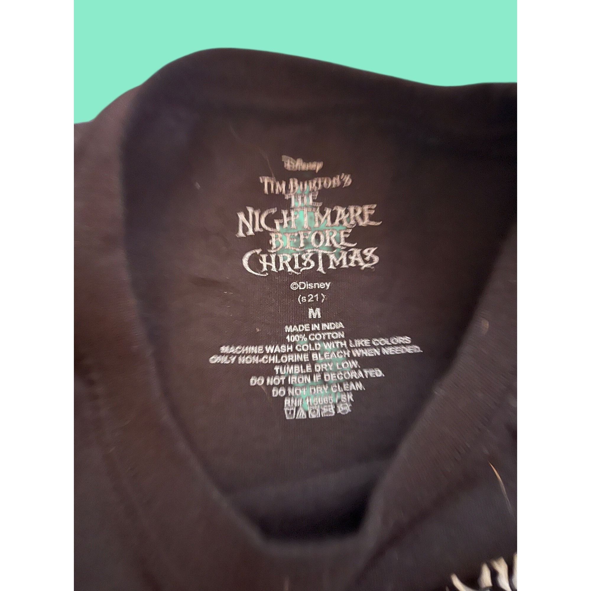 Disney Disney Tim Burtons The Nightmare Before Christmas Black Long Size US M / EU 48-50 / 2 - 3 Thumbnail