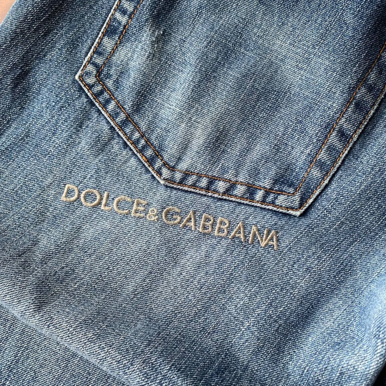 Dolce & Gabbana Vintage Dolce & Gabbana D&G Steel Pocket Blue Denim Pants Size US 35 - 5 Thumbnail