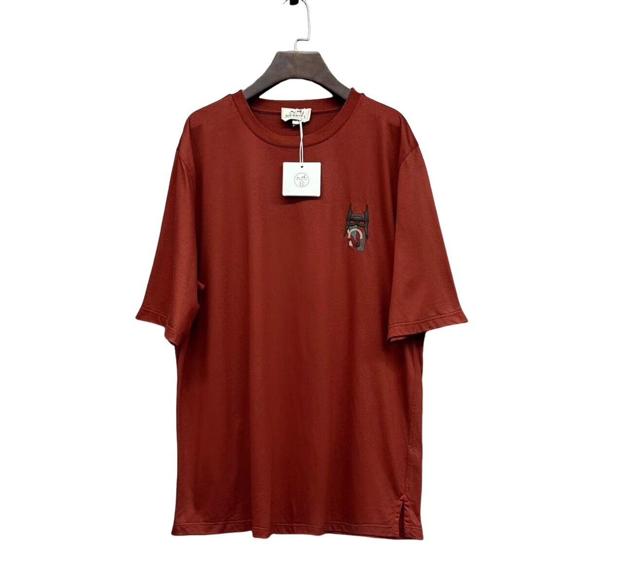 Hermes Hermes Leather Patch Graphic T-Shirt XL Size US XL / EU 56 / 4 - 1 Thumbnail
