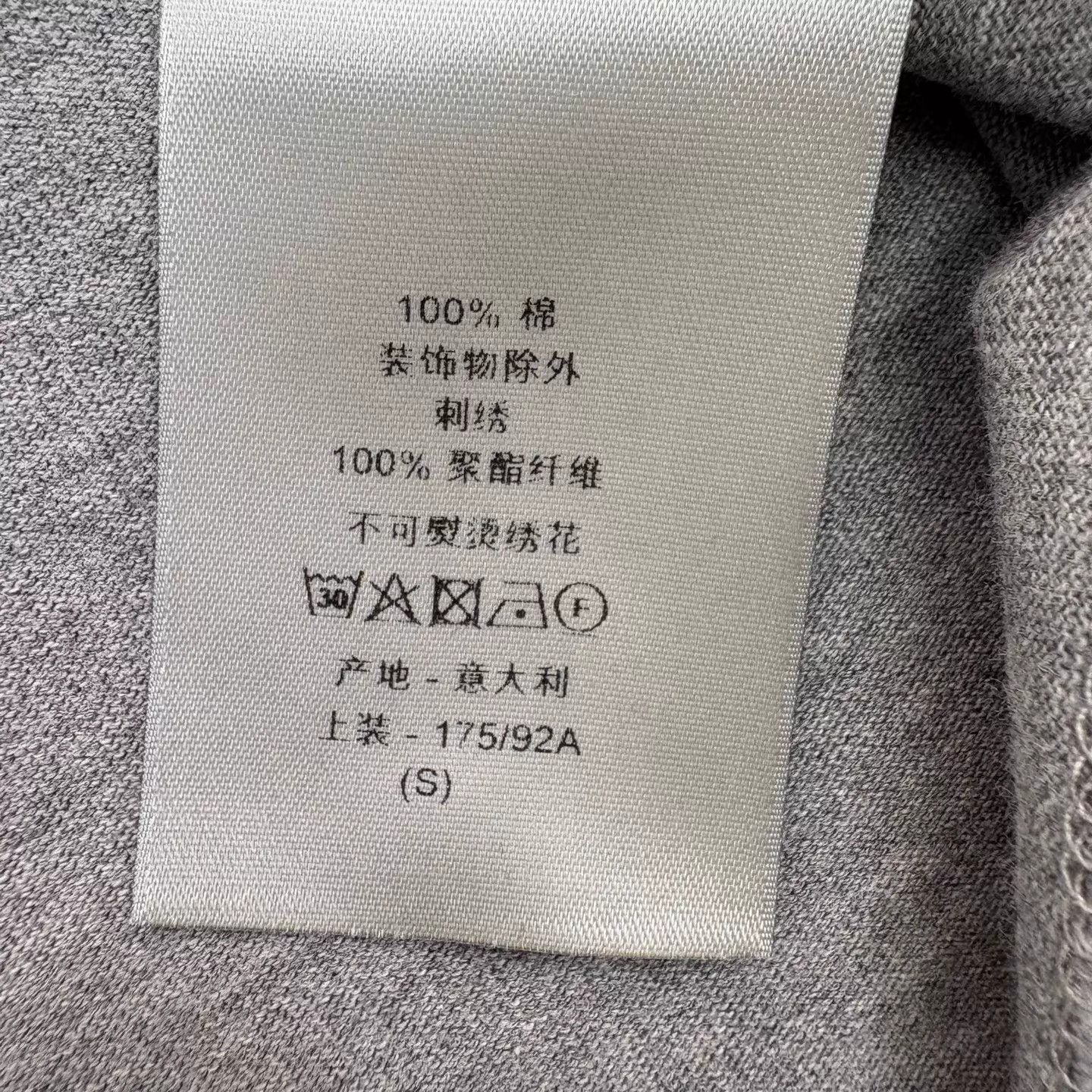 Dior Dior Embroidered Logo 100% Cotton T-Shirt S (Italian) Size US S / EU 44-46 / 1 - 7 Thumbnail