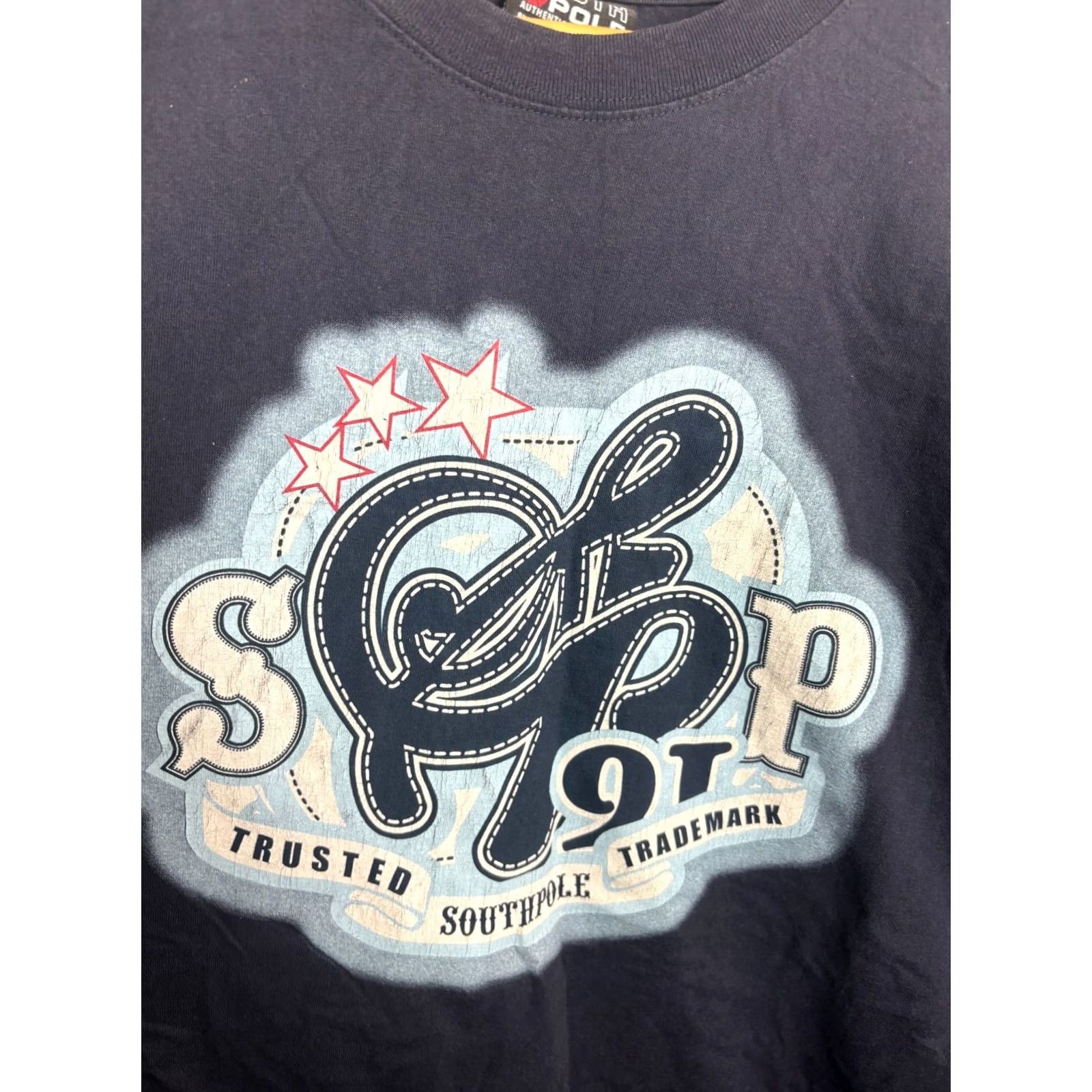 Southpole Southpole T-Shirt Men’s Short Sleeve Crew Neck NASA Chenille Patch 2XL Multicolor 90s Space Graphic Print Cotton Size US XXL / EU 58 / 5 - 2 Thumbnail