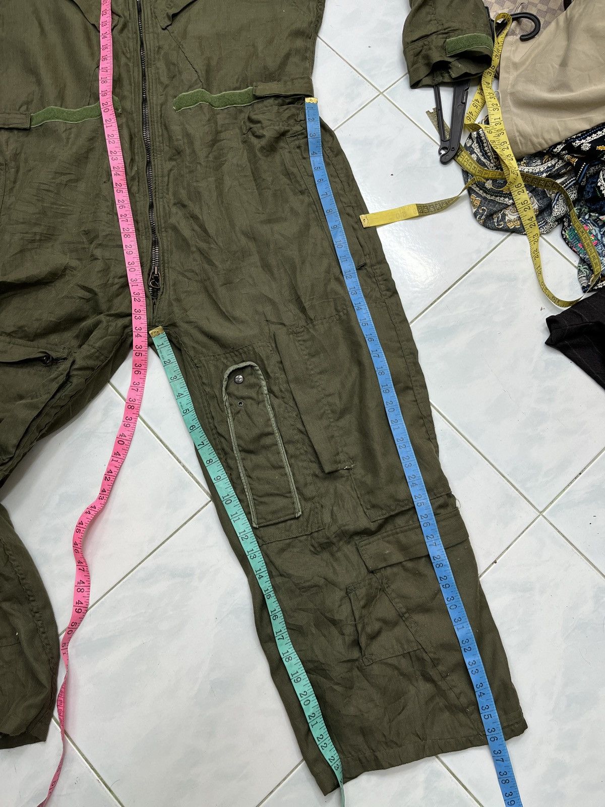 Vintage 🔥🔥🔥STEAL VTG FIFTH FLIGHT ARMY DETACHMENT FLYERS COVERALL Size US 40 / EU 56 - 19 Thumbnail