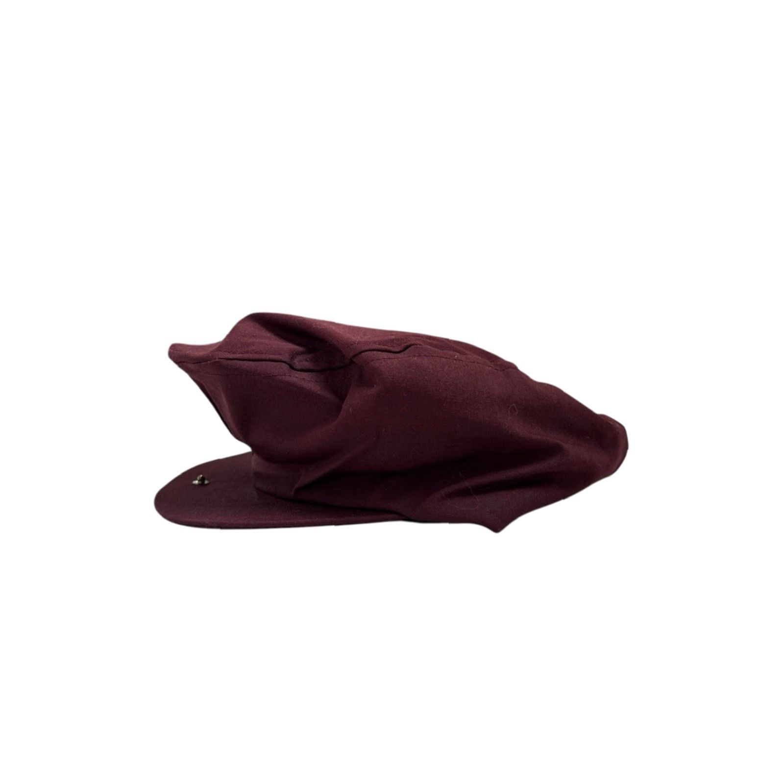 Vintage VINTAGE Unbranded Flat Cap Hat Men L Red 90s Deadstock NWOT Made in USA Cabbie Drivers Cap Mens Size ONE SIZE - 5 Thumbnail
