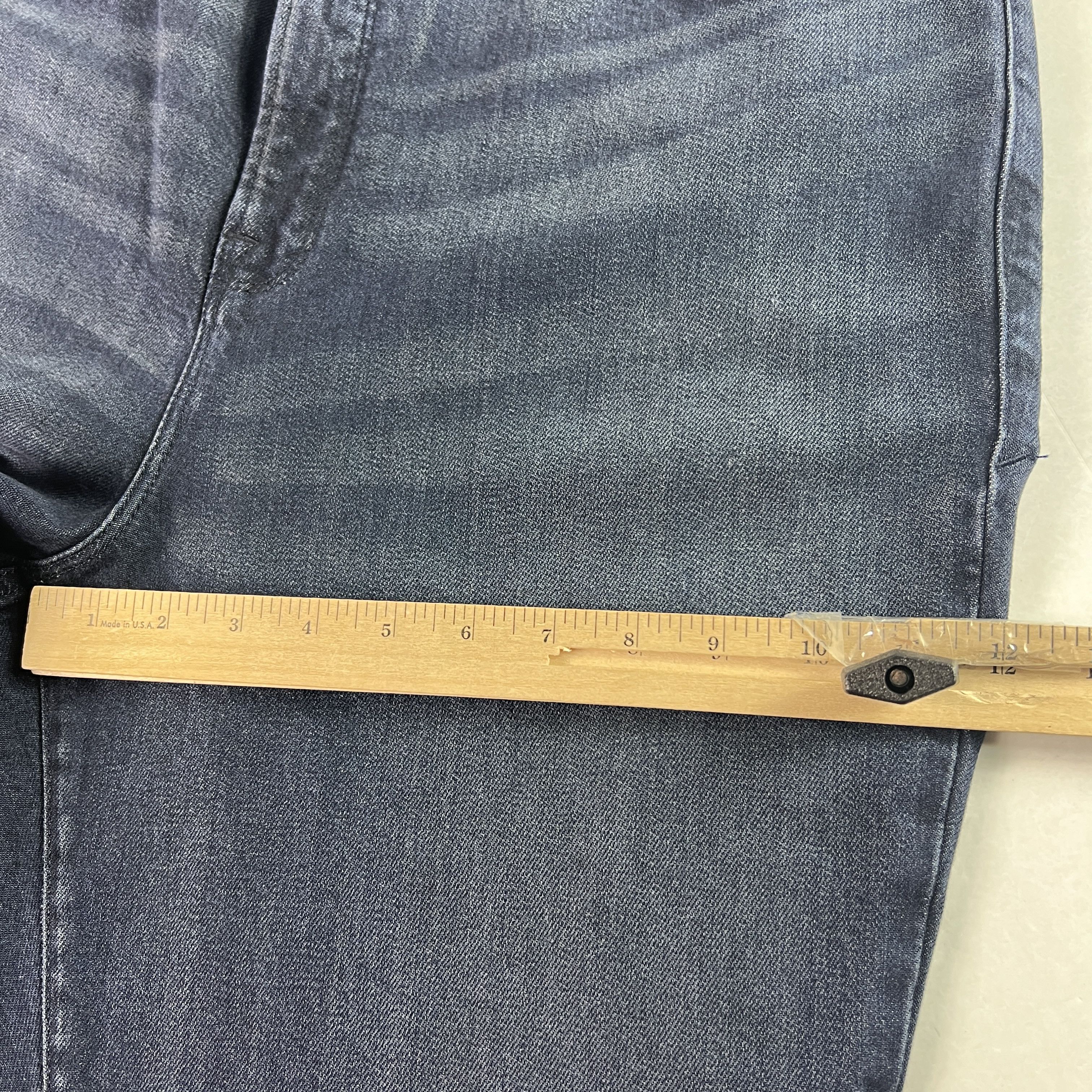 Good American Good American Jean Good Legs Flare High Rise Dark Blue Denim Size 40" / US 18 - 17 Thumbnail