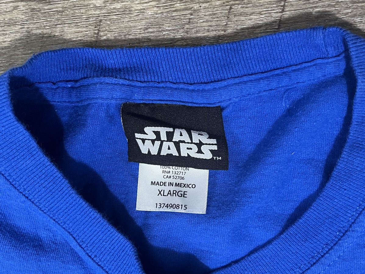 Star Wars × Vintage Star Wars T Shirt Promo Tee Lucasfilm Short Sleeve Blue Size US XL / EU 56 / 4 - 3 Thumbnail