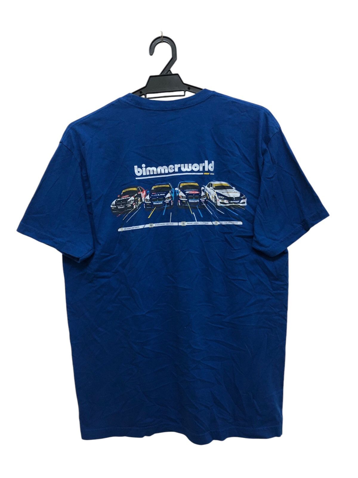 BMW × Next Level Apparel RARE 🔥 BMW BIMMERWORLD TEAM 14 RACING TEAM PROMO TEE Size US L / EU 52-54 / 3 - 2 Thumbnail