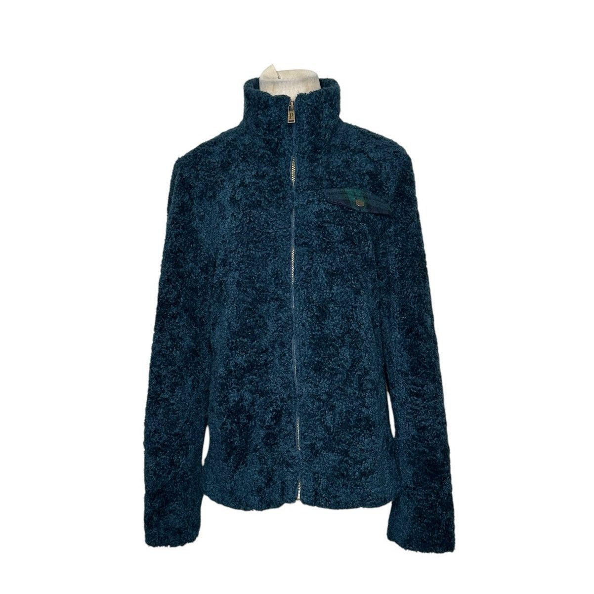 Pendleton Pendleton Blue Green Sherpa Full Zip Jacket size Medium Size M / US 6-8 / IT 42-44 - 1 Thumbnail