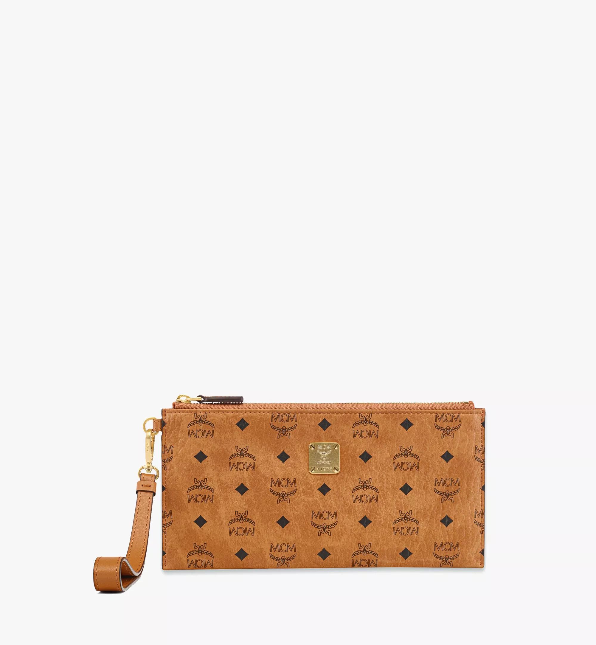 MCM o1mt1gz0625 Size: OS / Large Card Case in Brown Size ONE SIZE - 1 Thumbnail