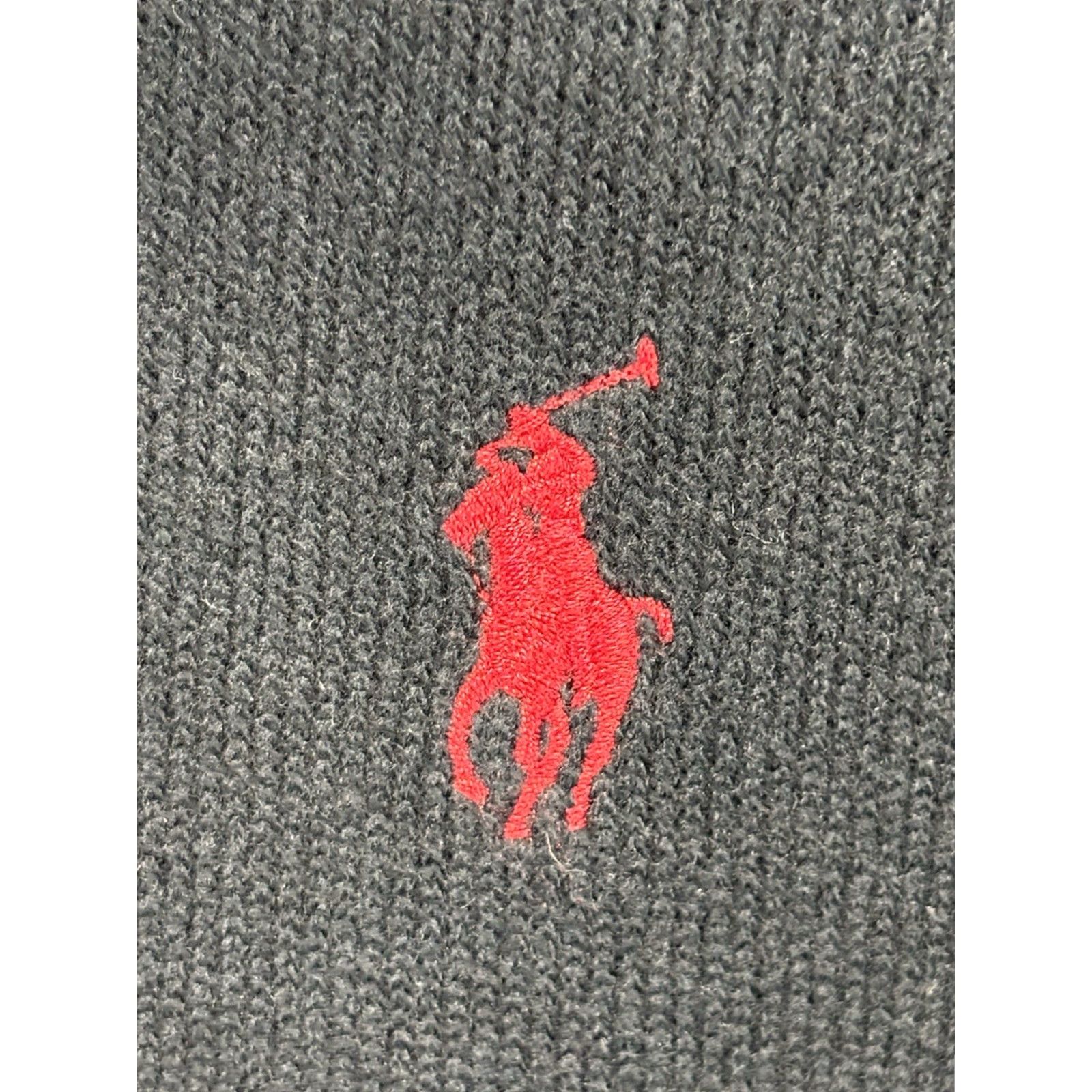 Polo Ralph Lauren VINTAGE Polo Ralph Lauren Mens Sweater Large Black 1/4 Zip Knit Cotton Y2K red pony Size US L / EU 52-54 / 3 - 5 Thumbnail