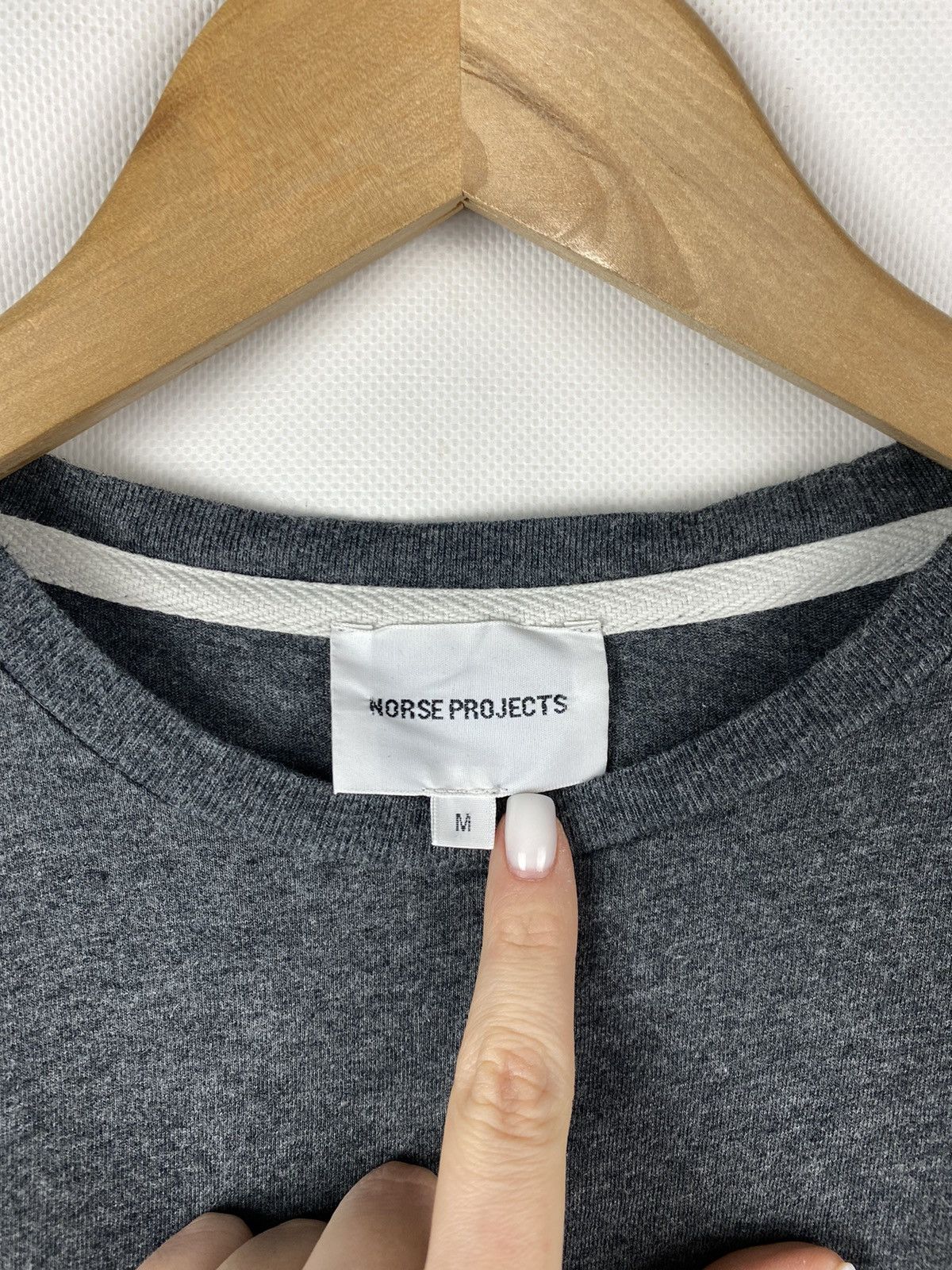 Norse Projects Norse Projects Niels Standard Long Sleeve T Shirt Size M Size US M / EU 48-50 / 2 - 9 Thumbnail