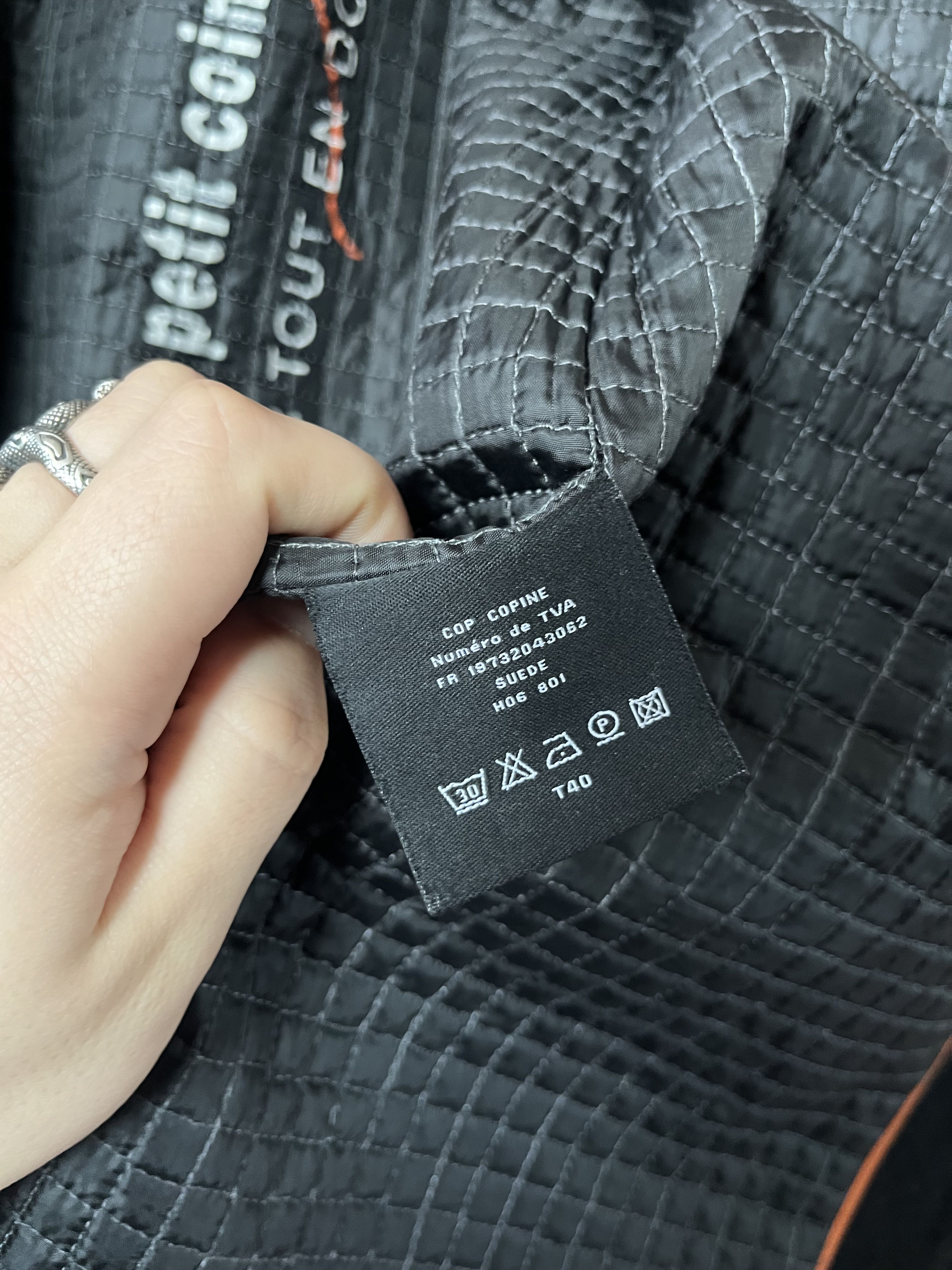 Cop Copine Cop Copine Vintage Wool Long Coat Zip Jacket Gray Lining Wit Size S / US 4 / IT 40 - 12 Thumbnail
